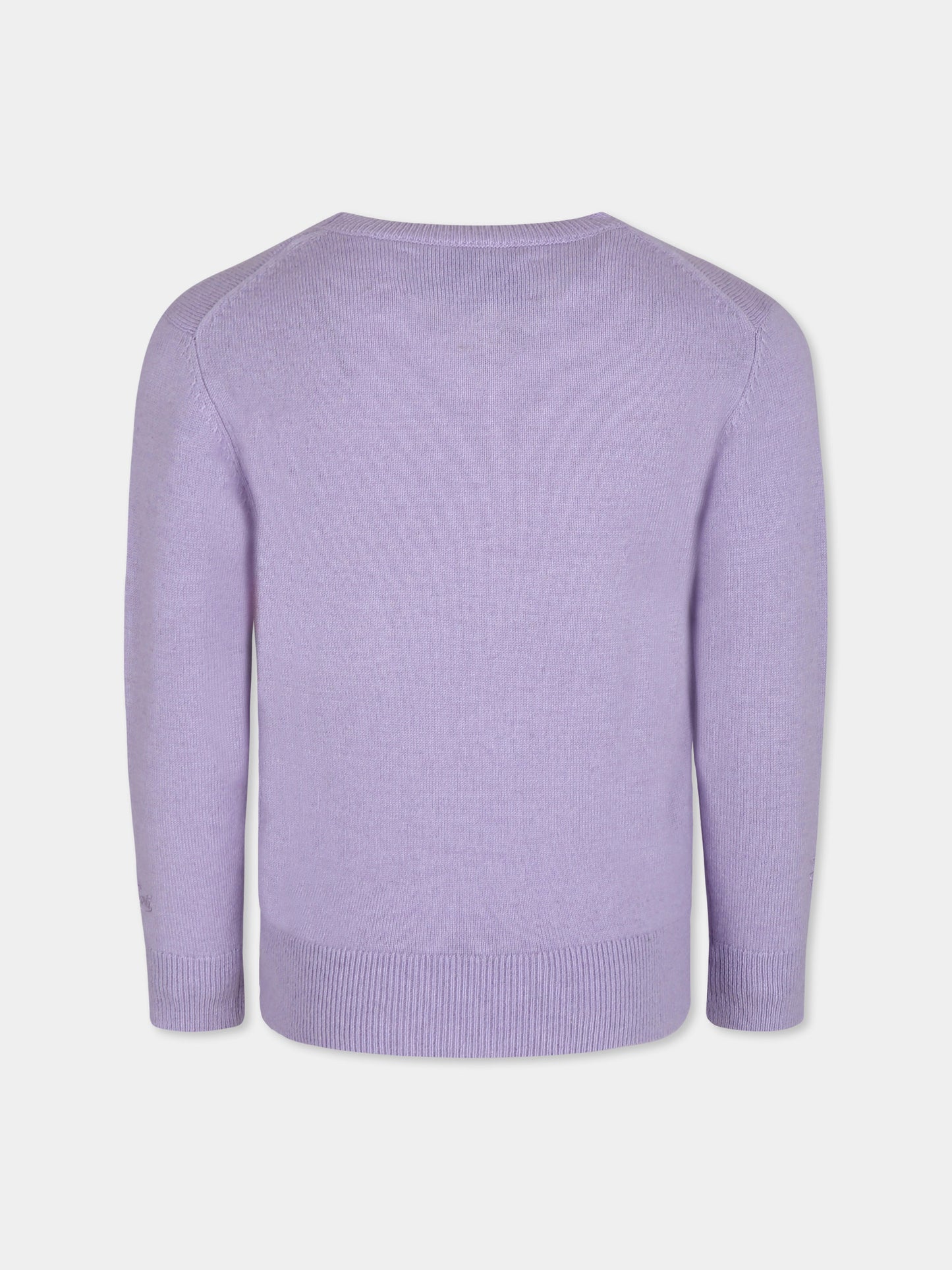 Maglione lilla per bambina con Minnie,Mc2 Saint Barth,PRC0001 - 01774G