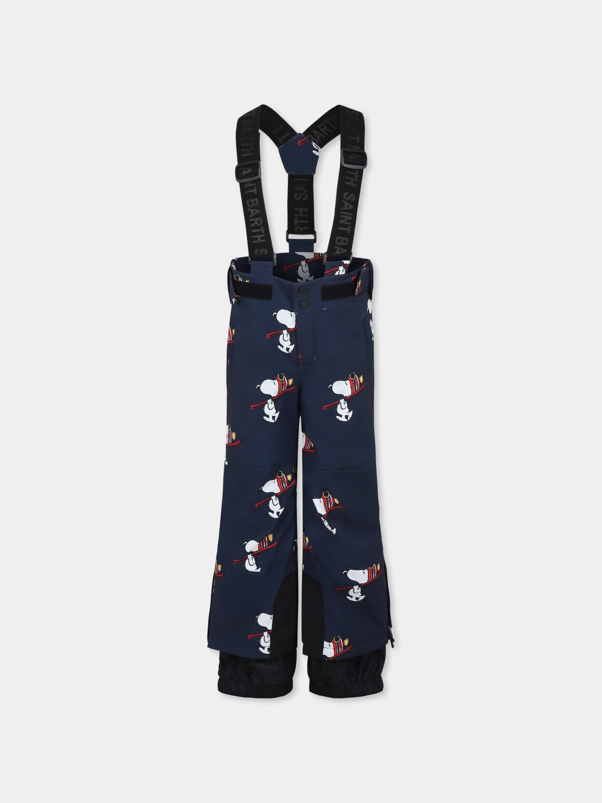 Pantaloni da neve blu con Snoopy,Mc2 Saint Barth,OYM0001 - 00396G