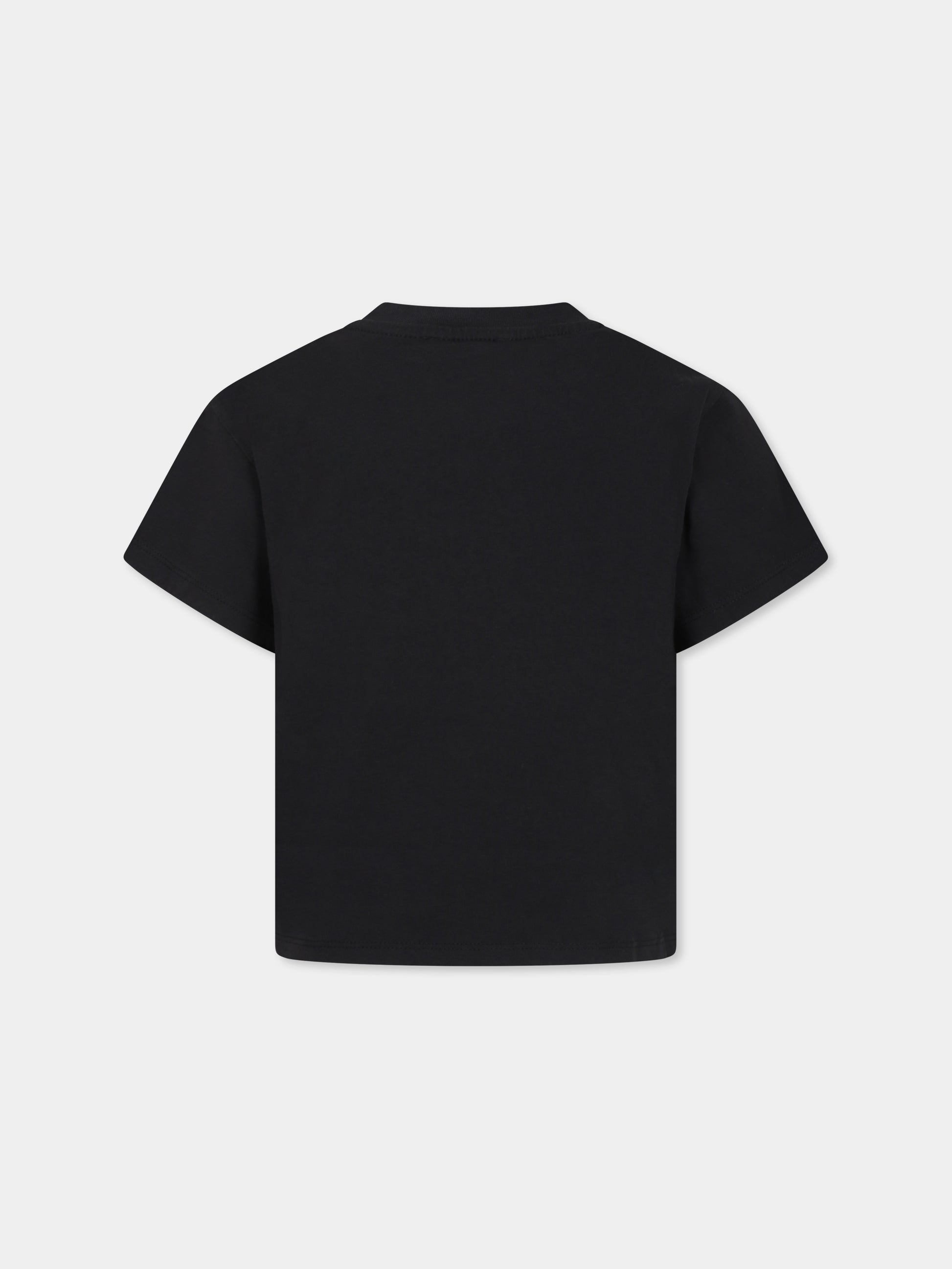 T-shirt grigia per bambino con tigre,Kenzo Kids,K60578 095