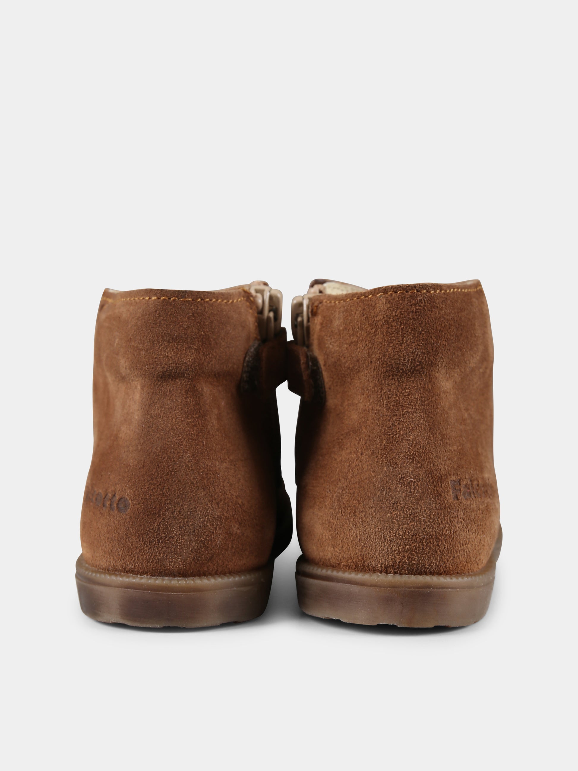 Stringate marroni per neonato e bambino,Falcotto,0D02 001 2018760 01