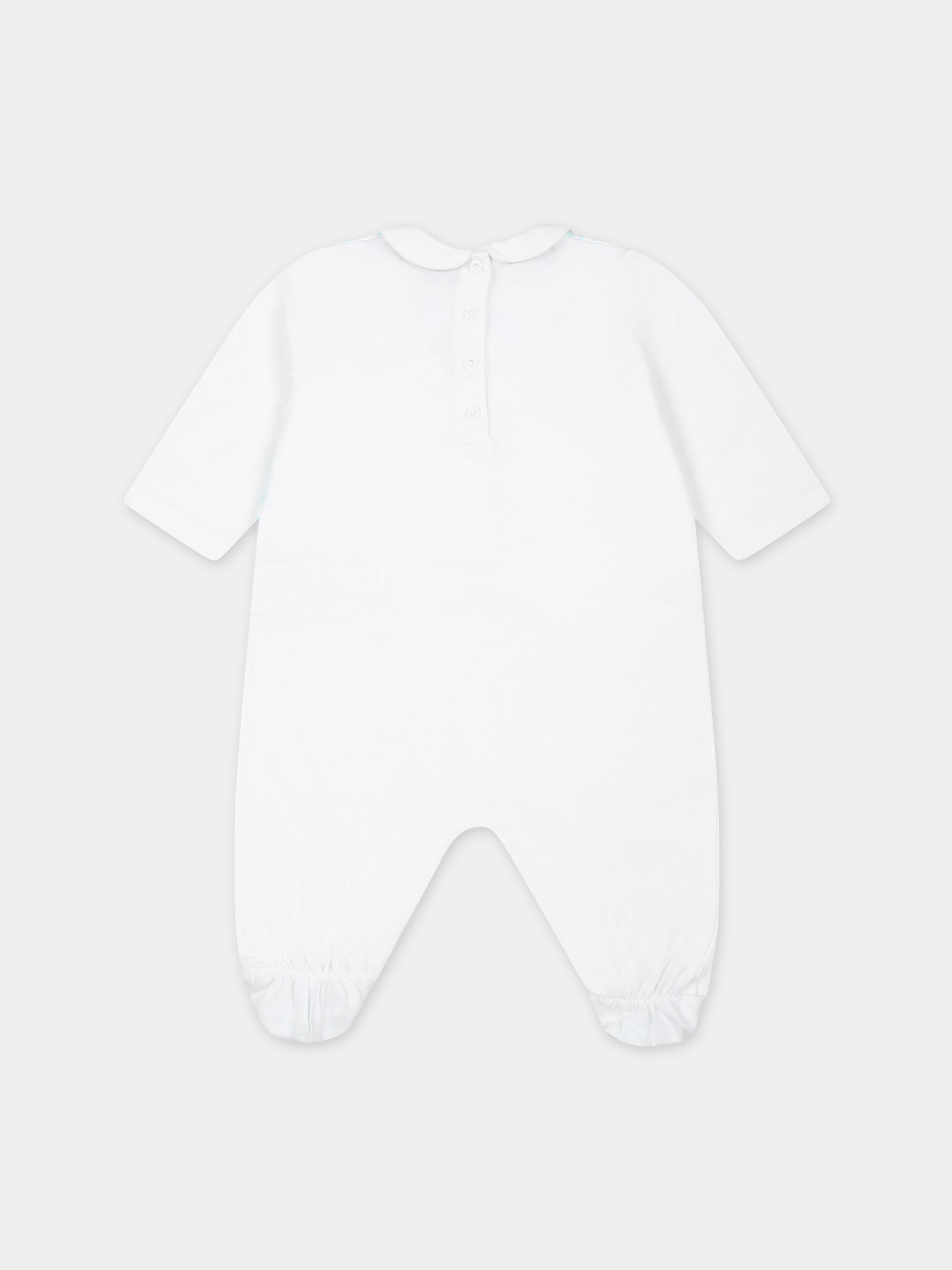 Set bianco per neonato con motivo chevron,Missoni,MUB540 J0394 100CE