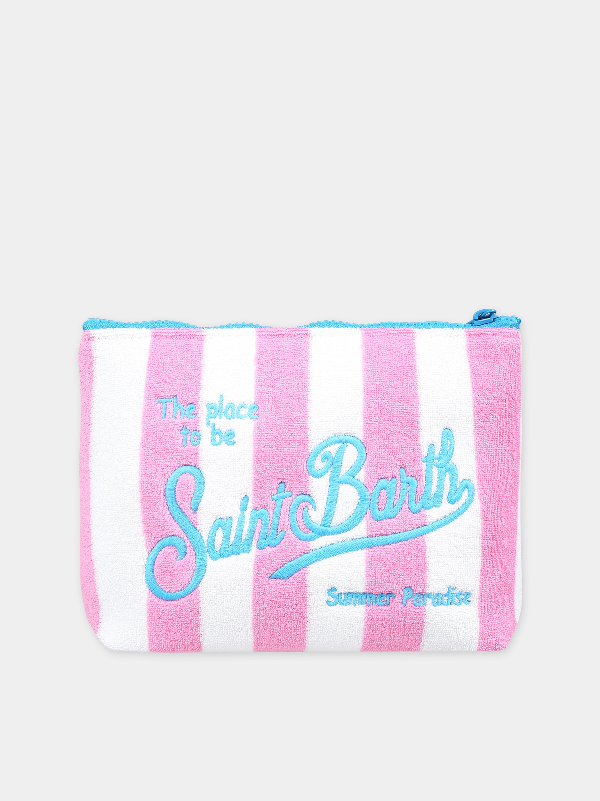 Pochette rosa per bambina con logo,Mc2 Saint Barth,ALI0003 01384F