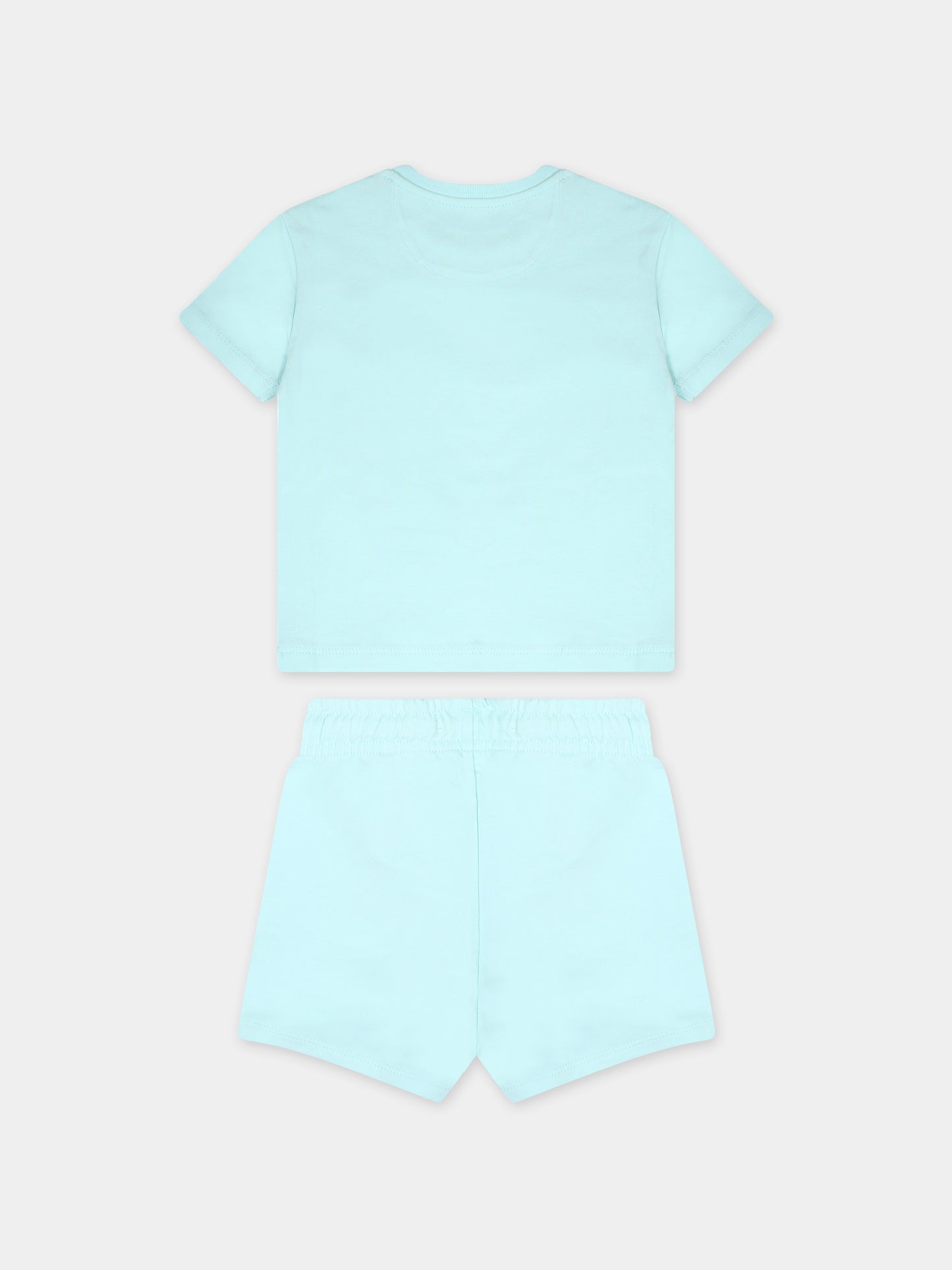 Completo celeste per neonati con logo,Calvin Klein Kids,24SCKIN0IN00176 CCP
