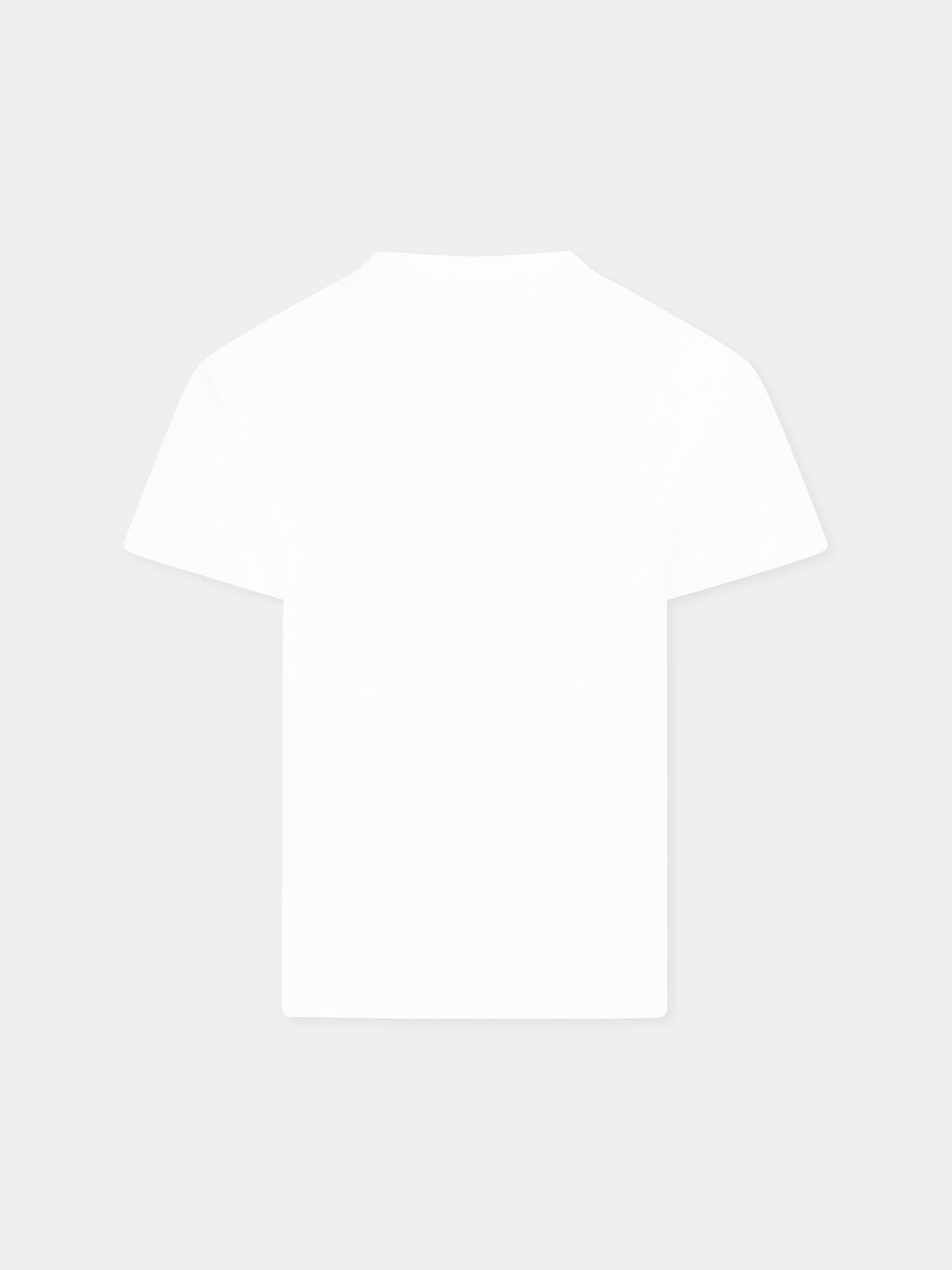 T-shirt bianca per bambina con logo,Calvin Klein Kids,24F CKIB0IB02359J IB0IB02359 YAF