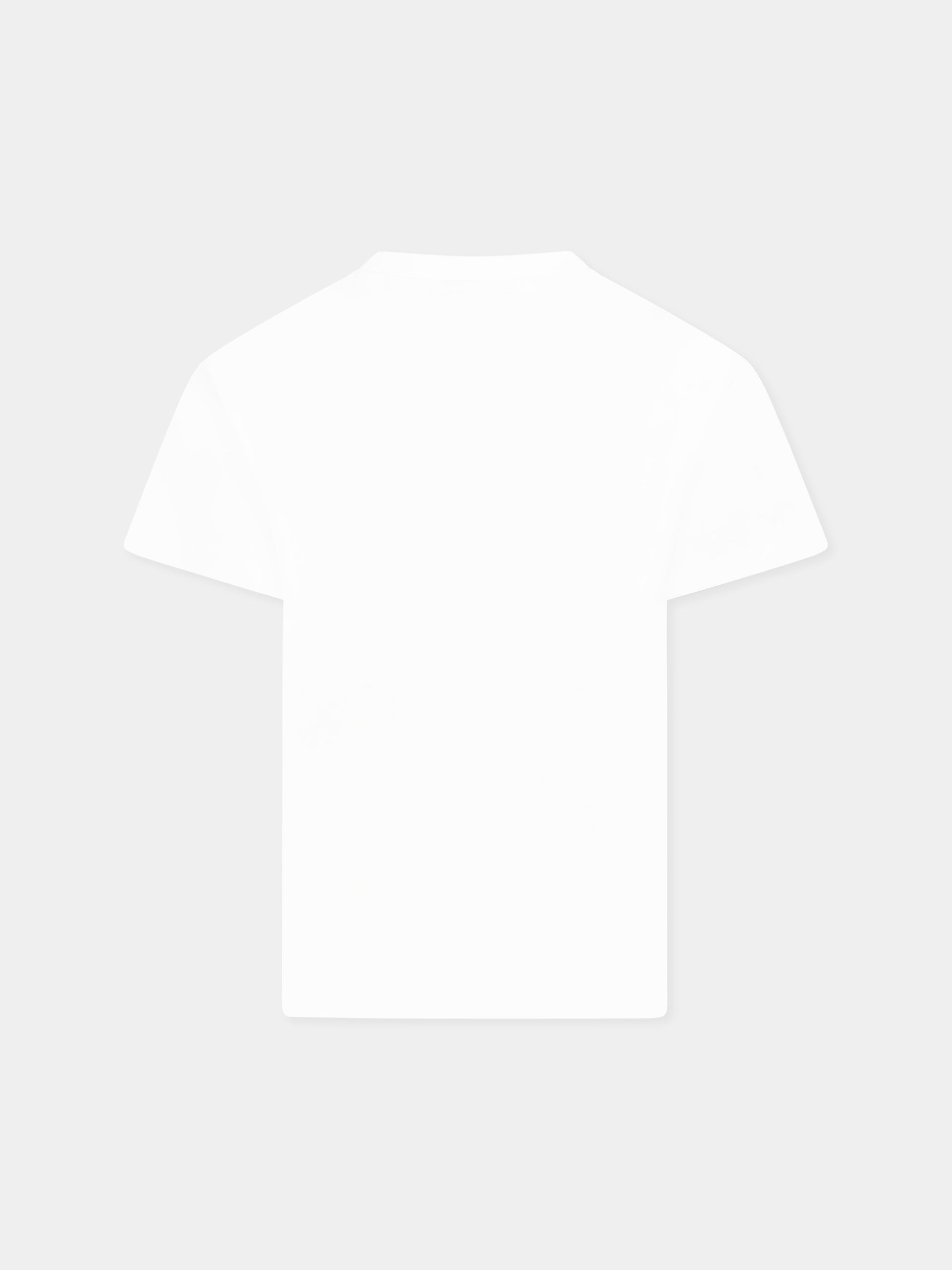 T-shirt bianca per bambina con logo,Calvin Klein Kids,24F CKIB0IB02359J IB0IB02359 YAF