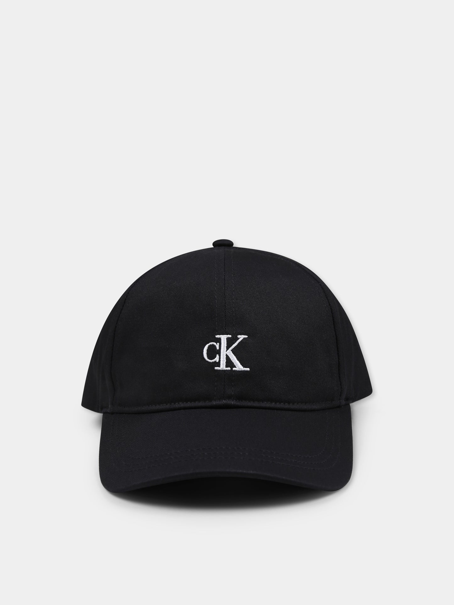 Cappello nero per bambini con logo,Calvin Klein Kids,24F CKIU0IU00150 IU0IU00150 BEH