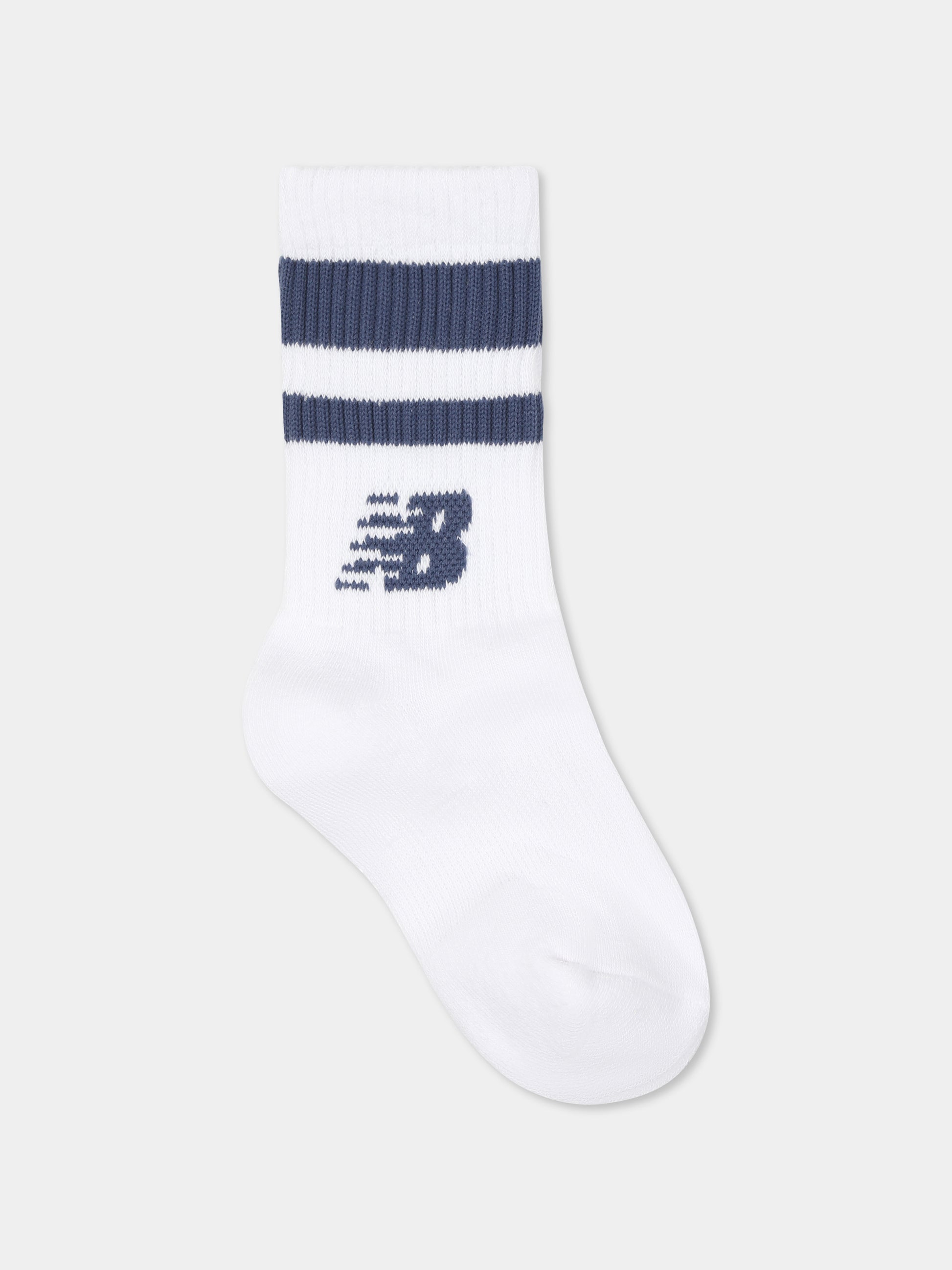 Set calze multicolor per bambina con logo,New Balance,25S NBLAKB0091 LAKB0091 MEW