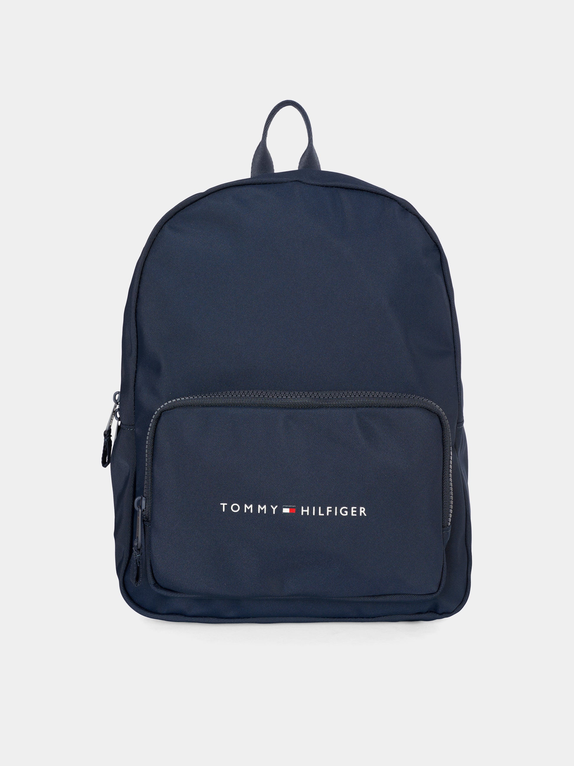 Zaino blu per bambini con logo,Tommy Hilfiger Junior,24F TAAU0AU01864 AU0AU01864 DW6