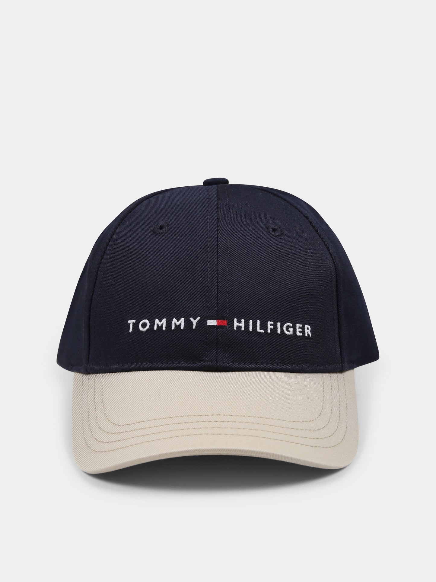 Cappello multicolor per bambino con logo,Tommy Hilfiger Junior,24F TAAU0AU01963 AU0AU01963 DW6