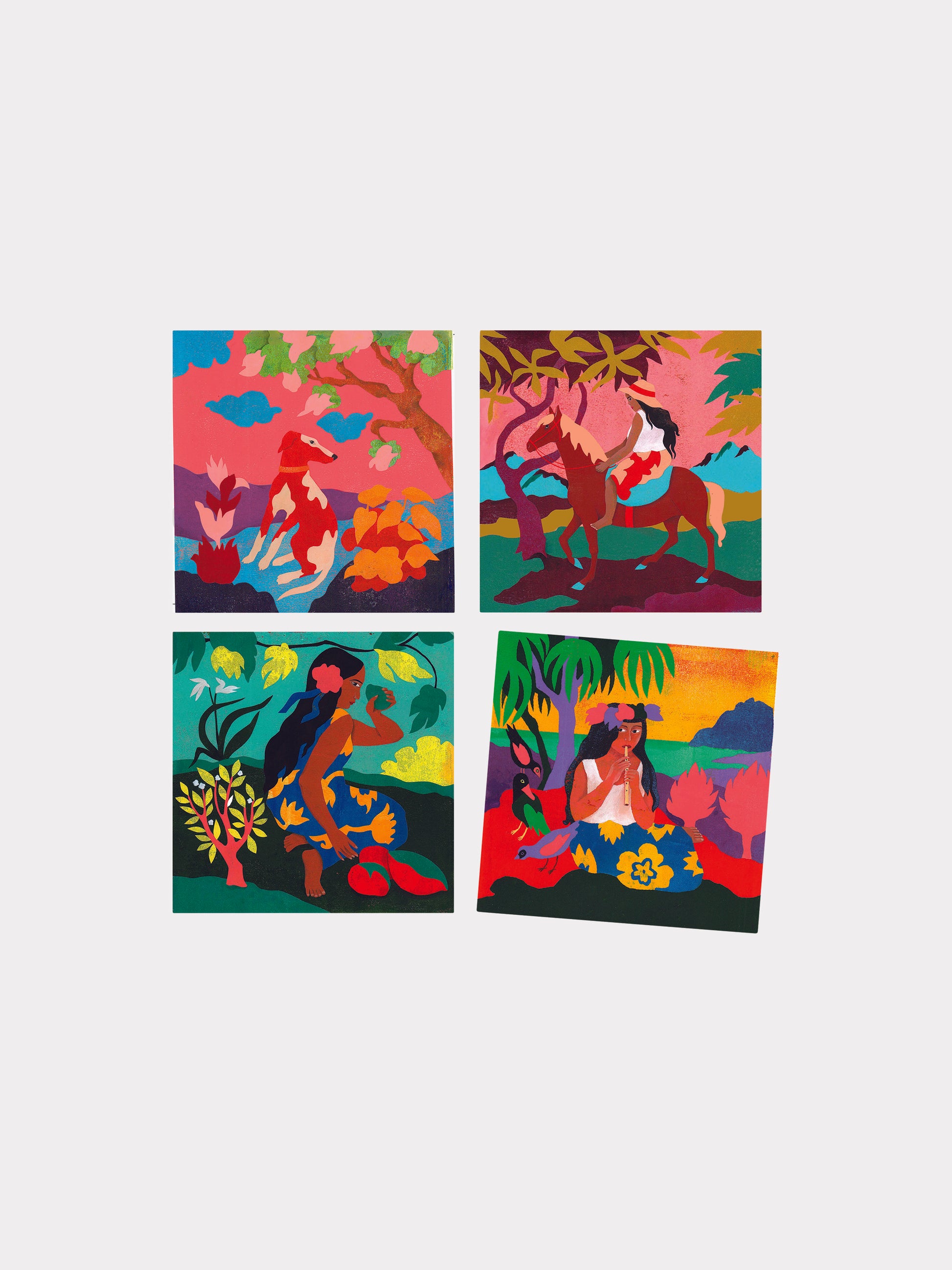 Set creativo per bambini con acquerelli,Djeco,DJ09372