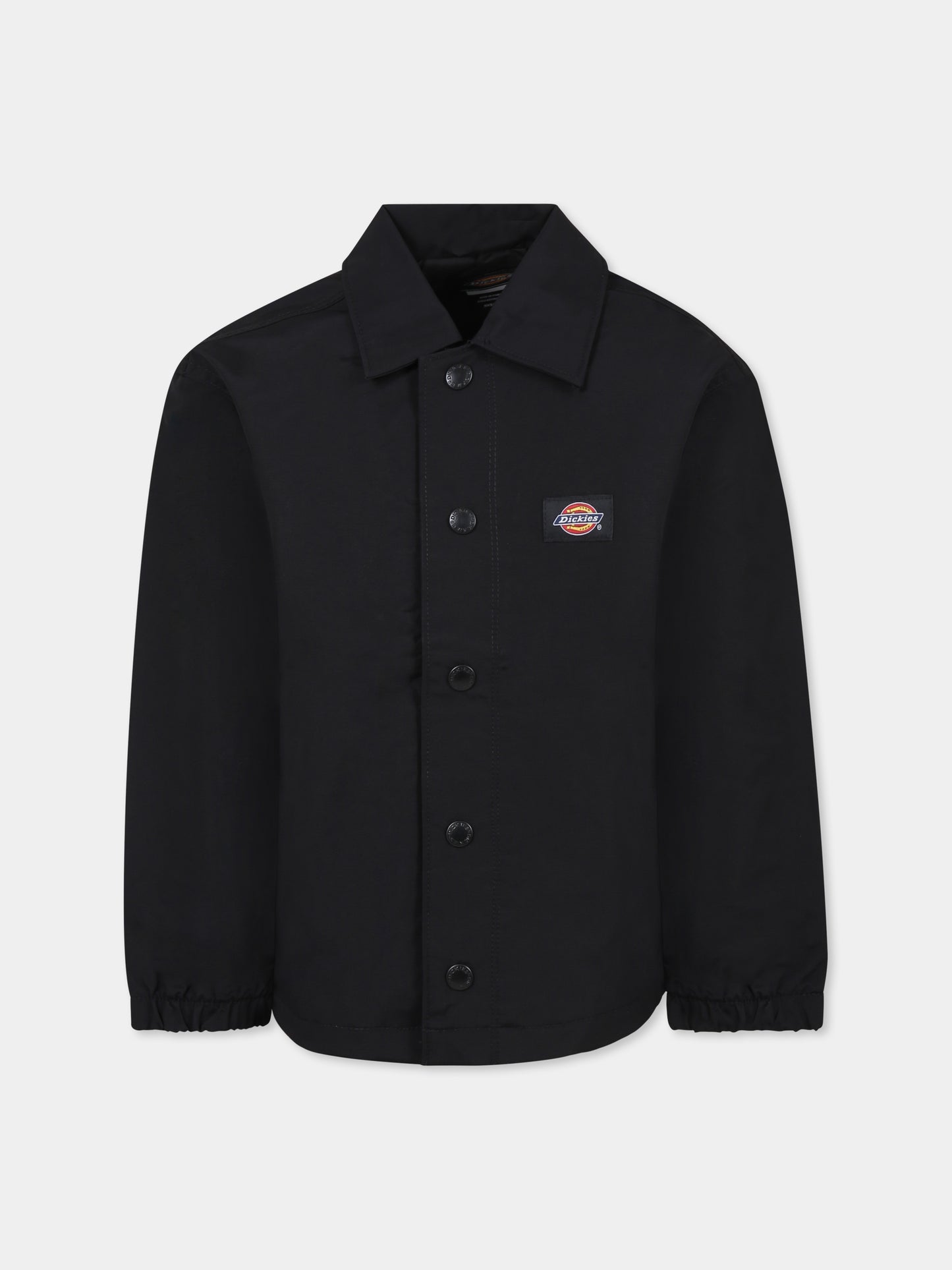 Giubbotto nero per bambino con logo,Dickies,DK0KJR31FBK1