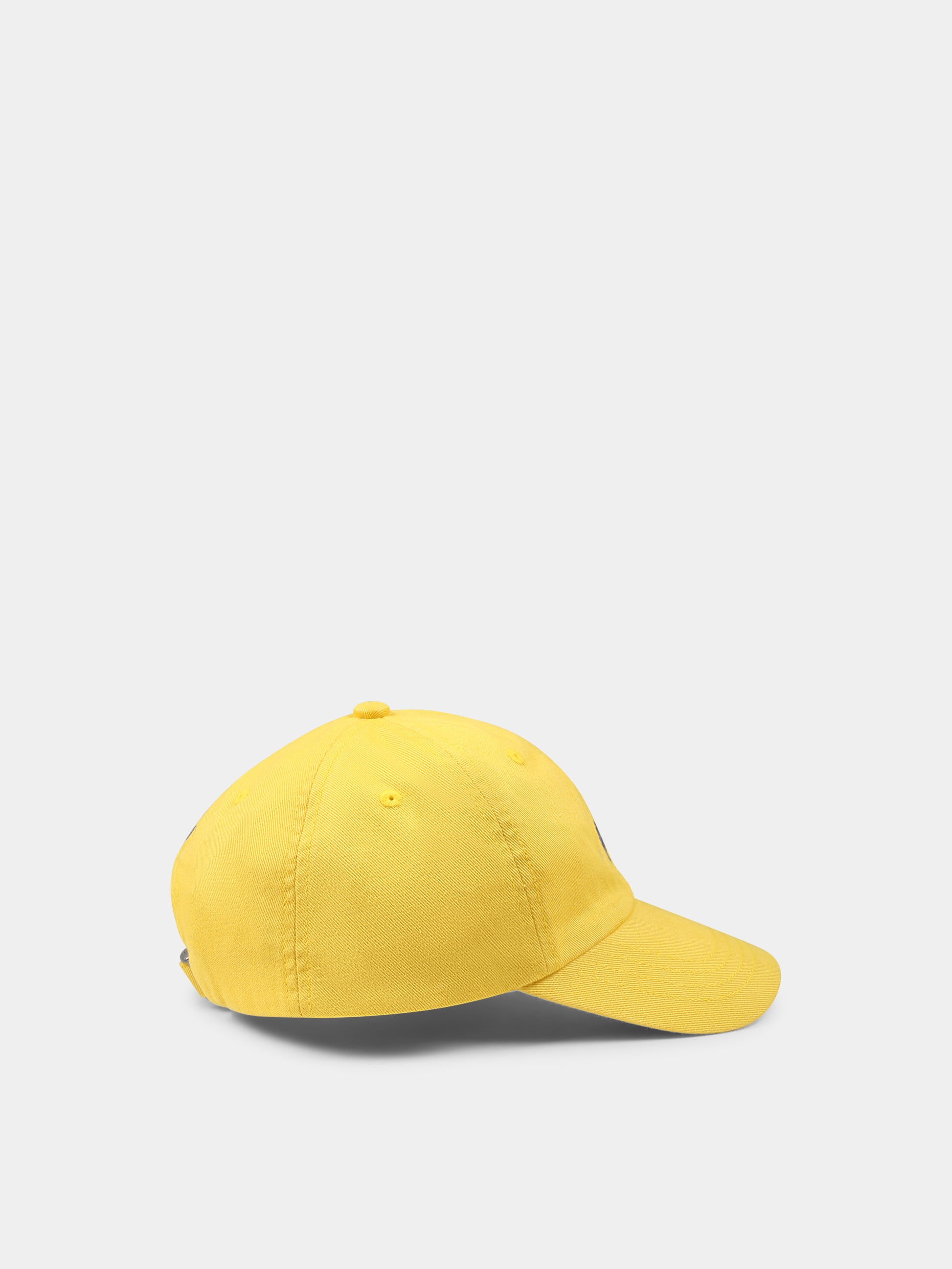 Cappello giallo per bambino con cavallino,Ralph Lauren Kids,785653062 CANARY YELLOW/C3718