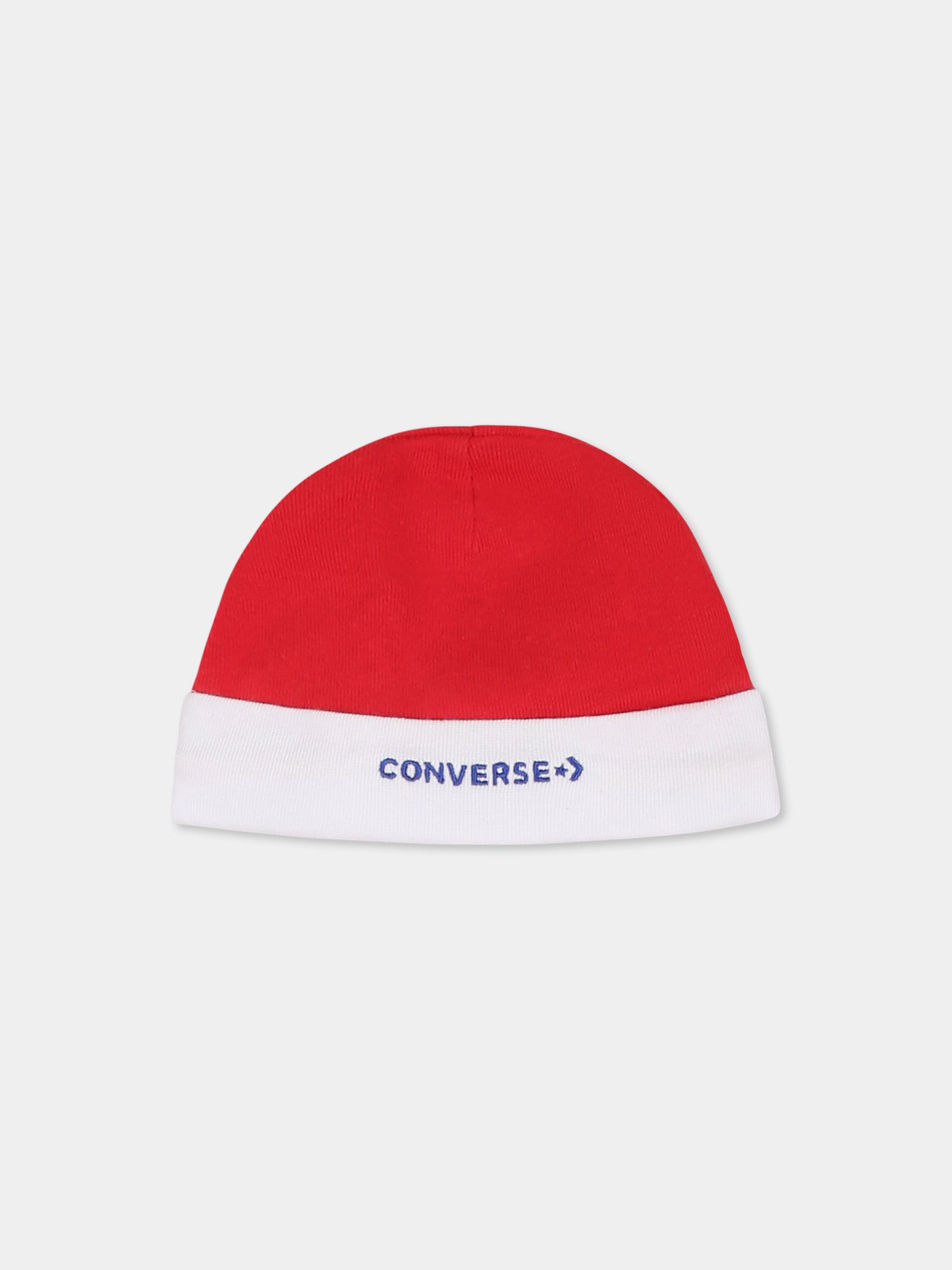 Set body rosso per neonato con logo,Converse,LC0028 F97
