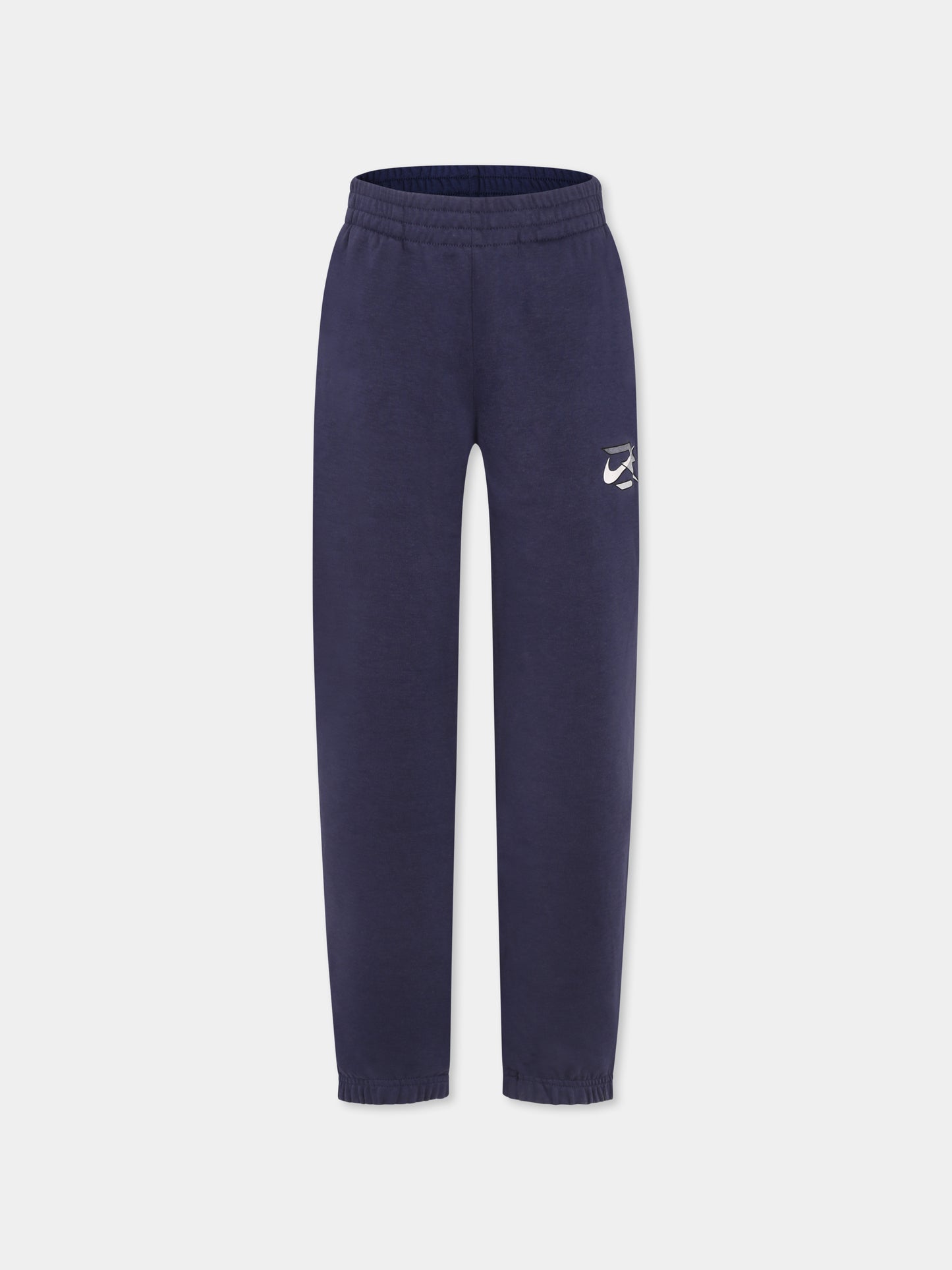 Pantaloni blu per bambino con loghi,Nike,9Q1094 U90