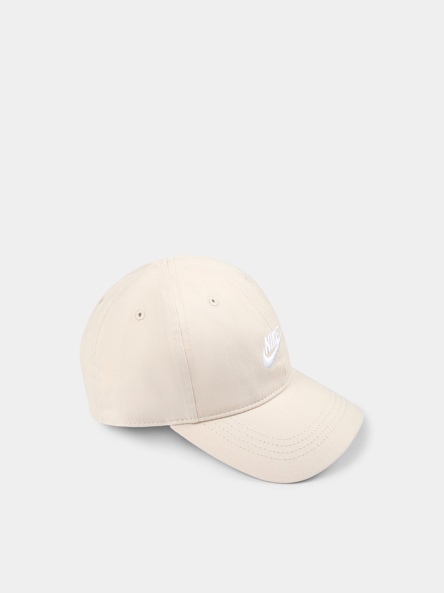 Cappello beige per bambini con logo,Nike,8A2902 X5C