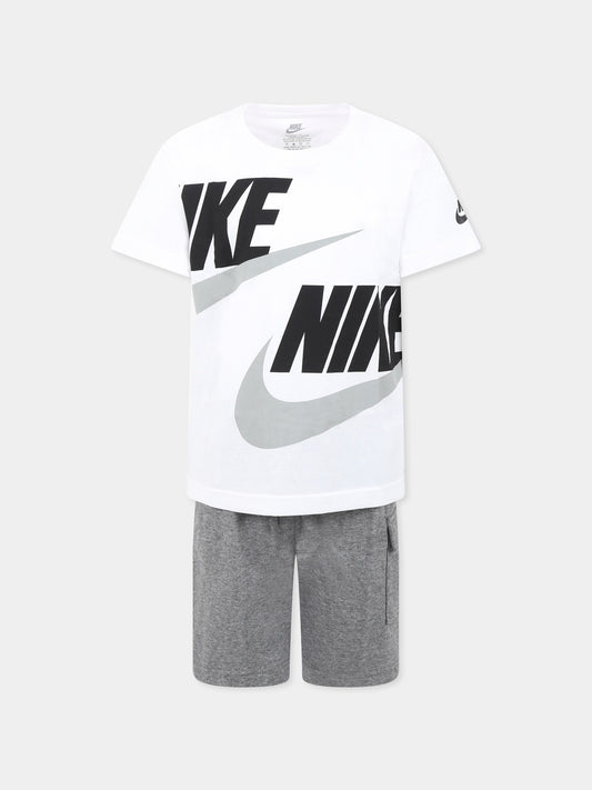 Completo multicolor per bambino con logo,Nike,86J213 GEH