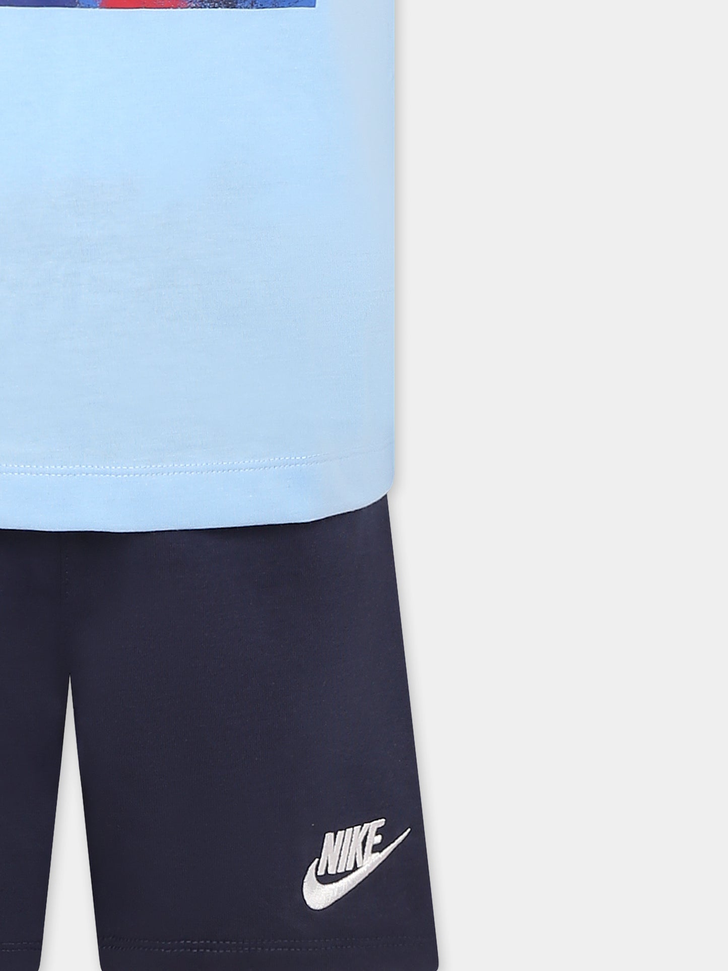 Completo blu per bambino con logo,Nike,86M676 U90