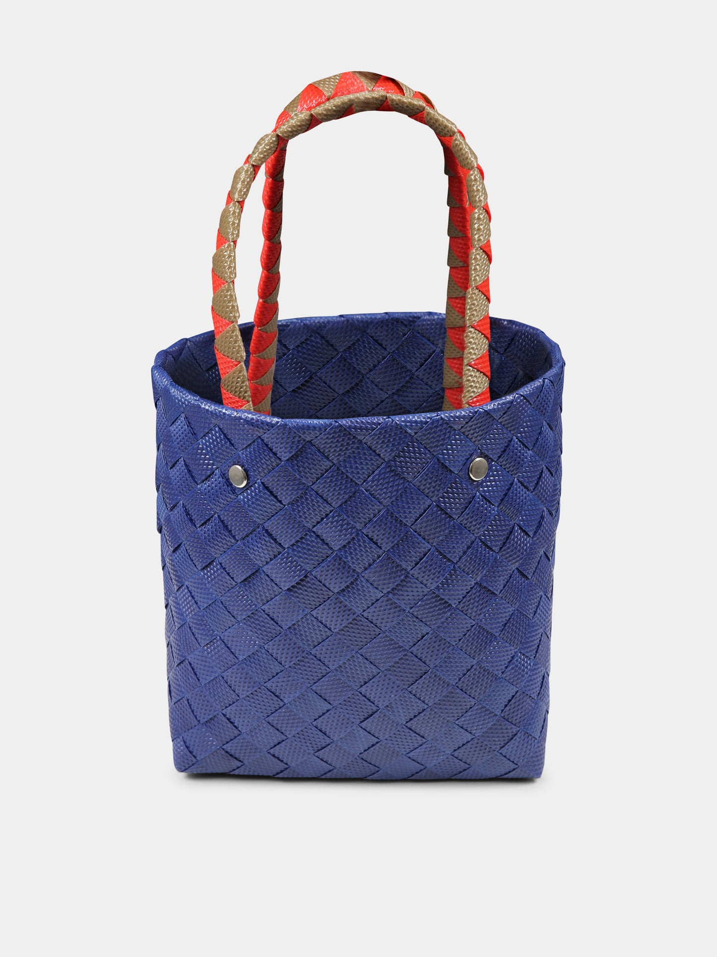 Borsa blu per bambina con logo