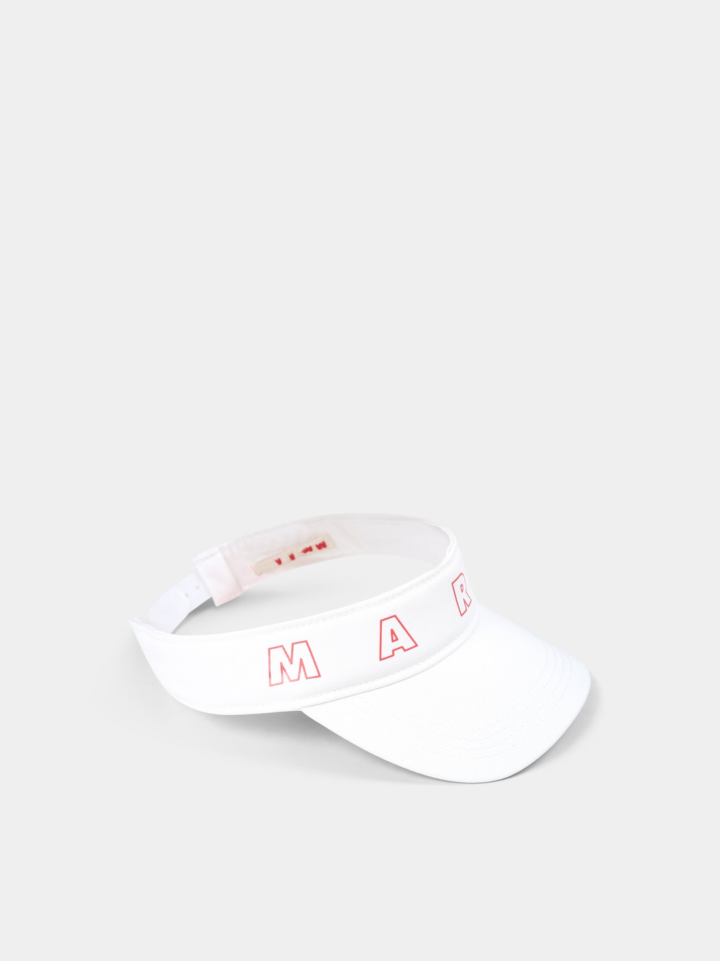 Cappello bianco per bambini con logo