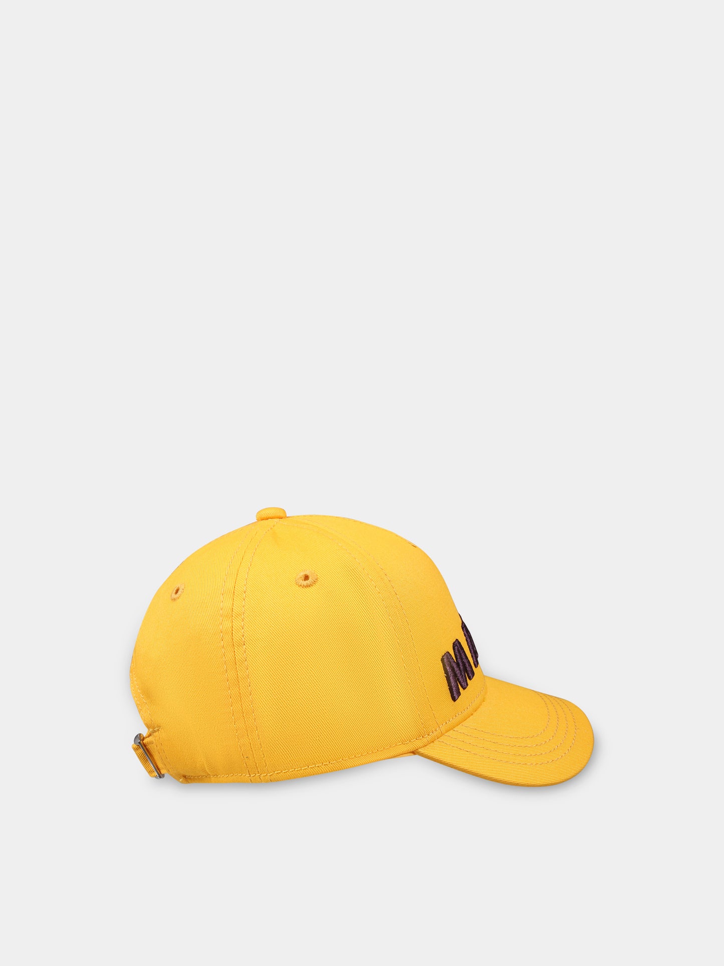 Cappello giallo per bambini con logo