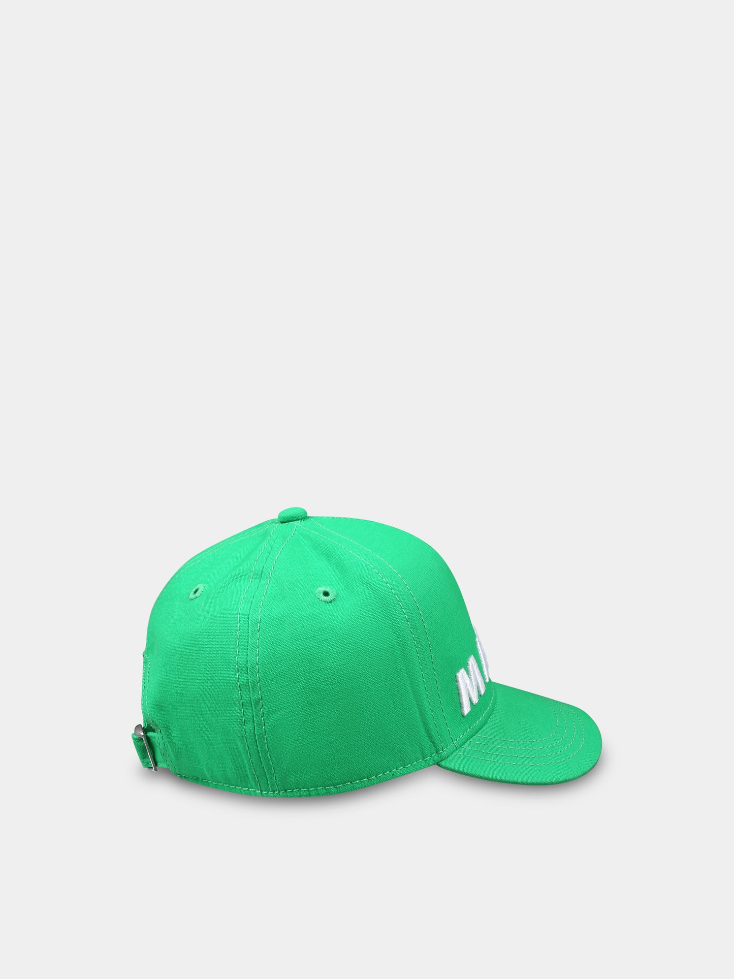 Cappello verde per bambini con logo