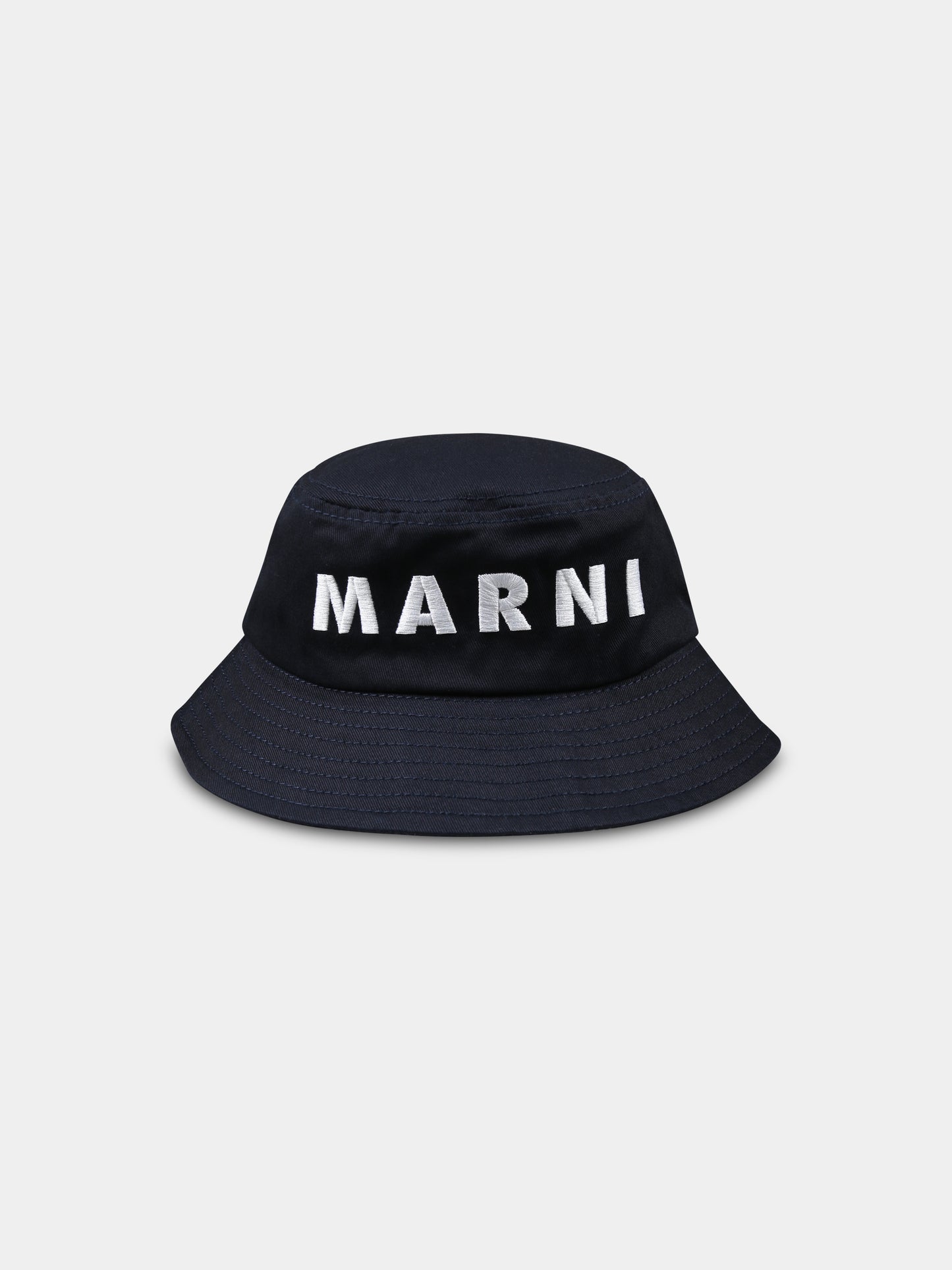 Cloche blu per bambini con logo