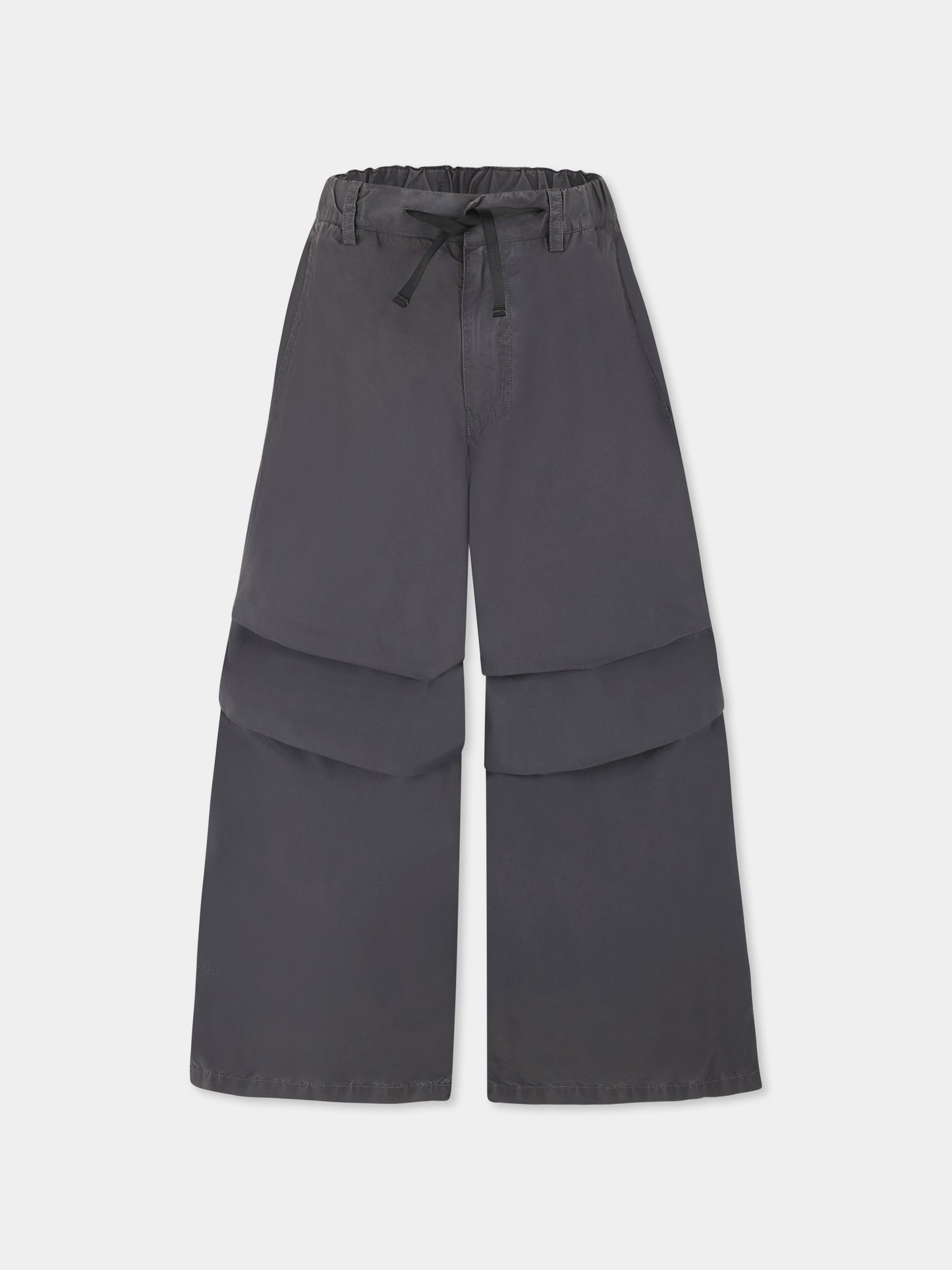 Pantaloni grigi per bambini con logo numerico