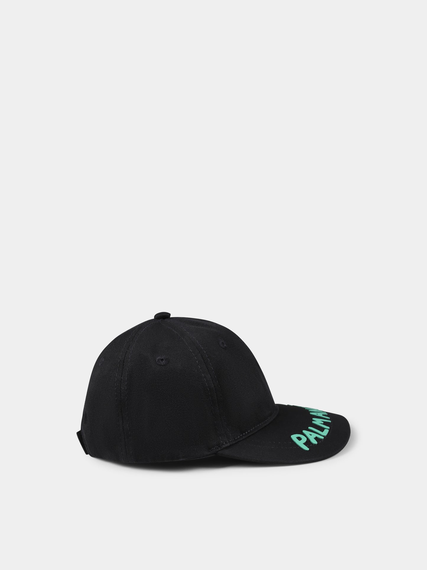 Cappello nero per bambino con logo