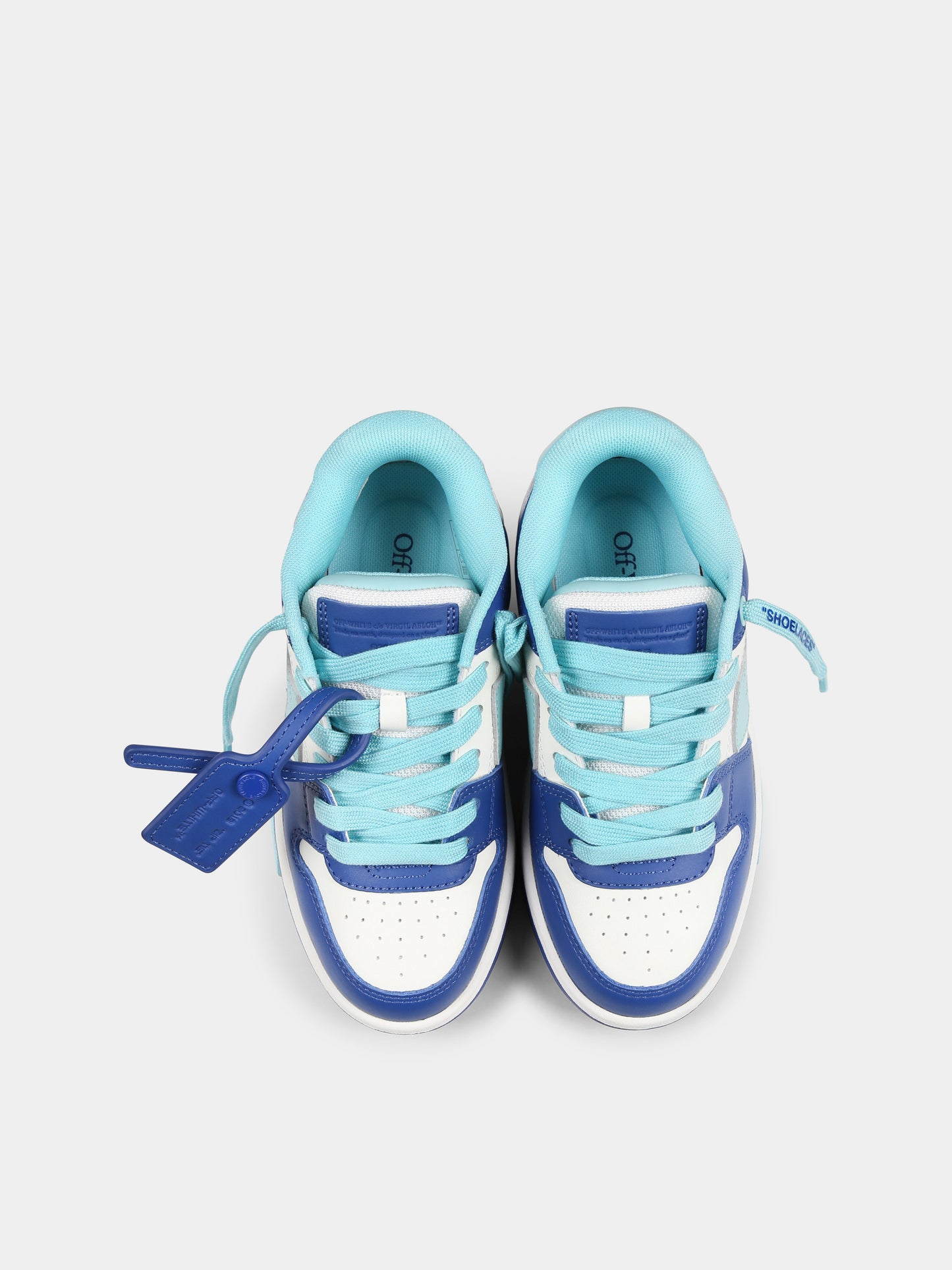 Sneakers Out of Office blu per bambino con freccia