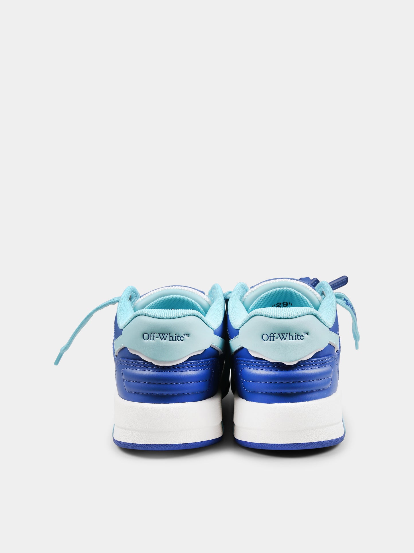 Sneakers Out of Office blu per bambino con freccia
