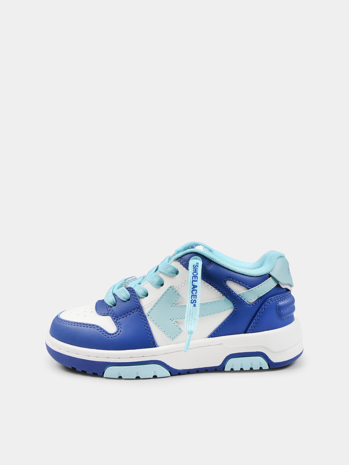 Sneakers Out of Office blu per bambino con freccia