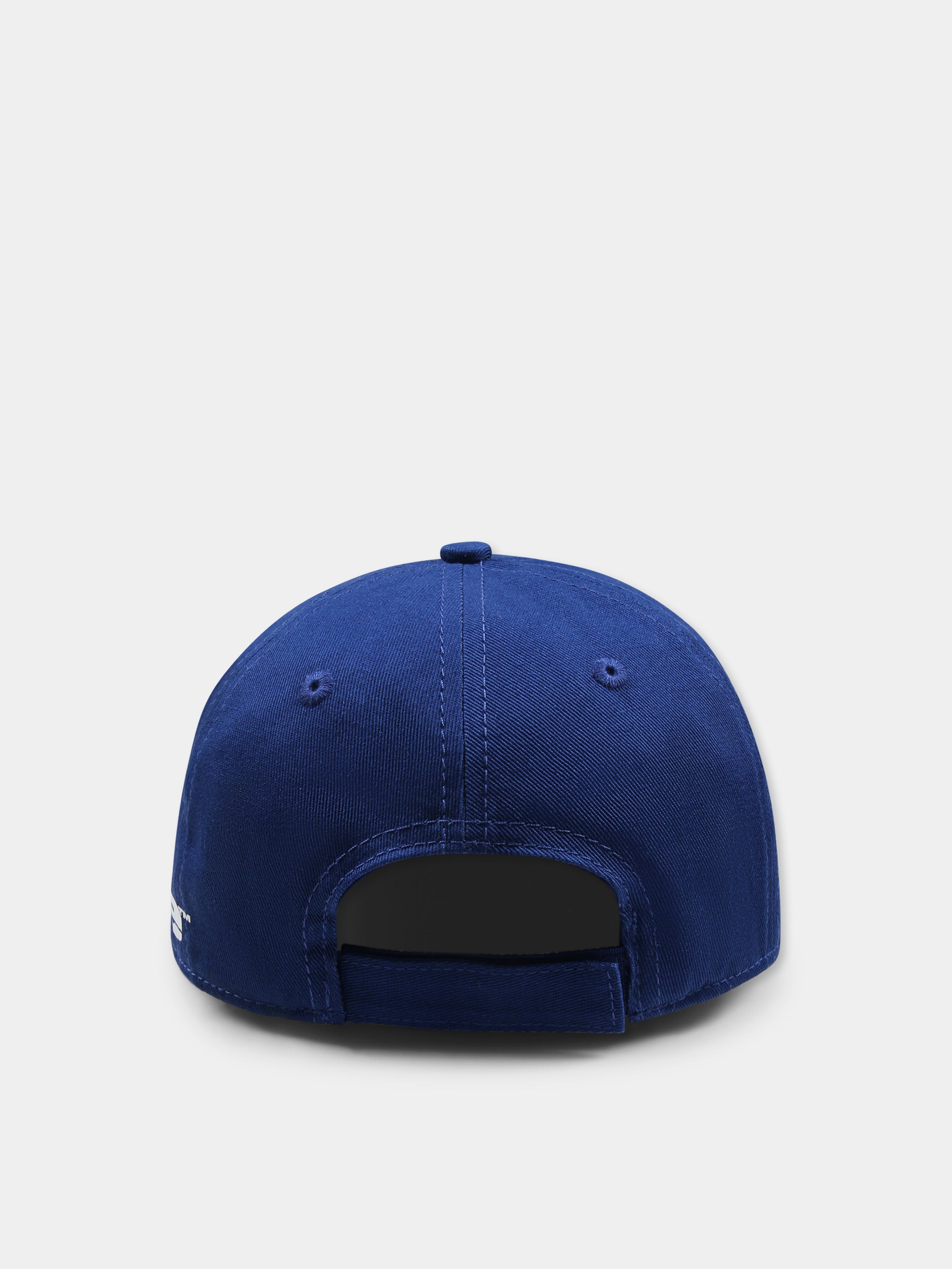Cappello blu per bambino con logo,Off White,OBLB002S25FAB0024501