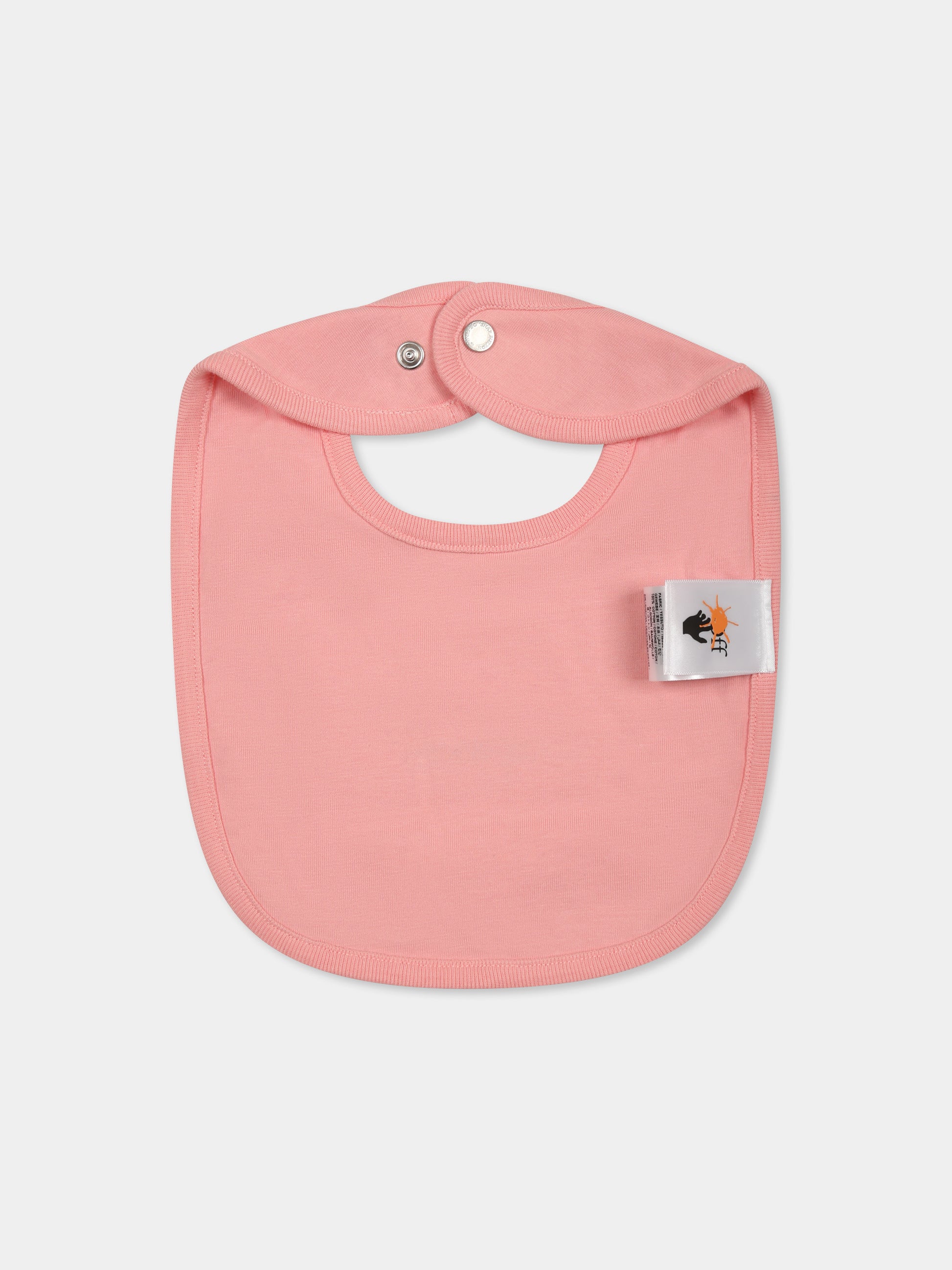 Set tutina rosa per neonata con logo e farfalle,Off White,OG2X006S25JER0013010