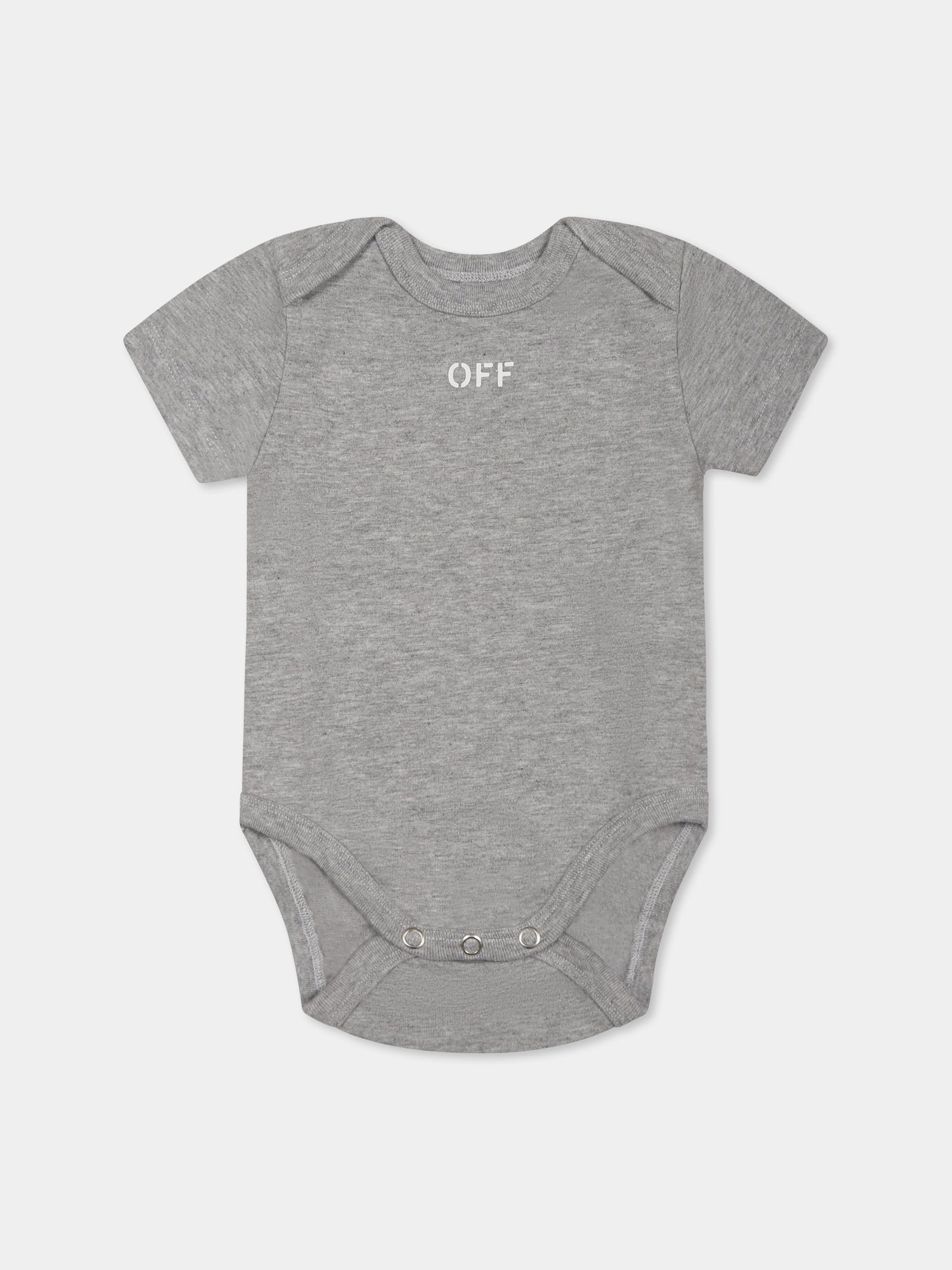 Set body multicolor per neonata con logo,Off White,OG2X009S25JER0018484