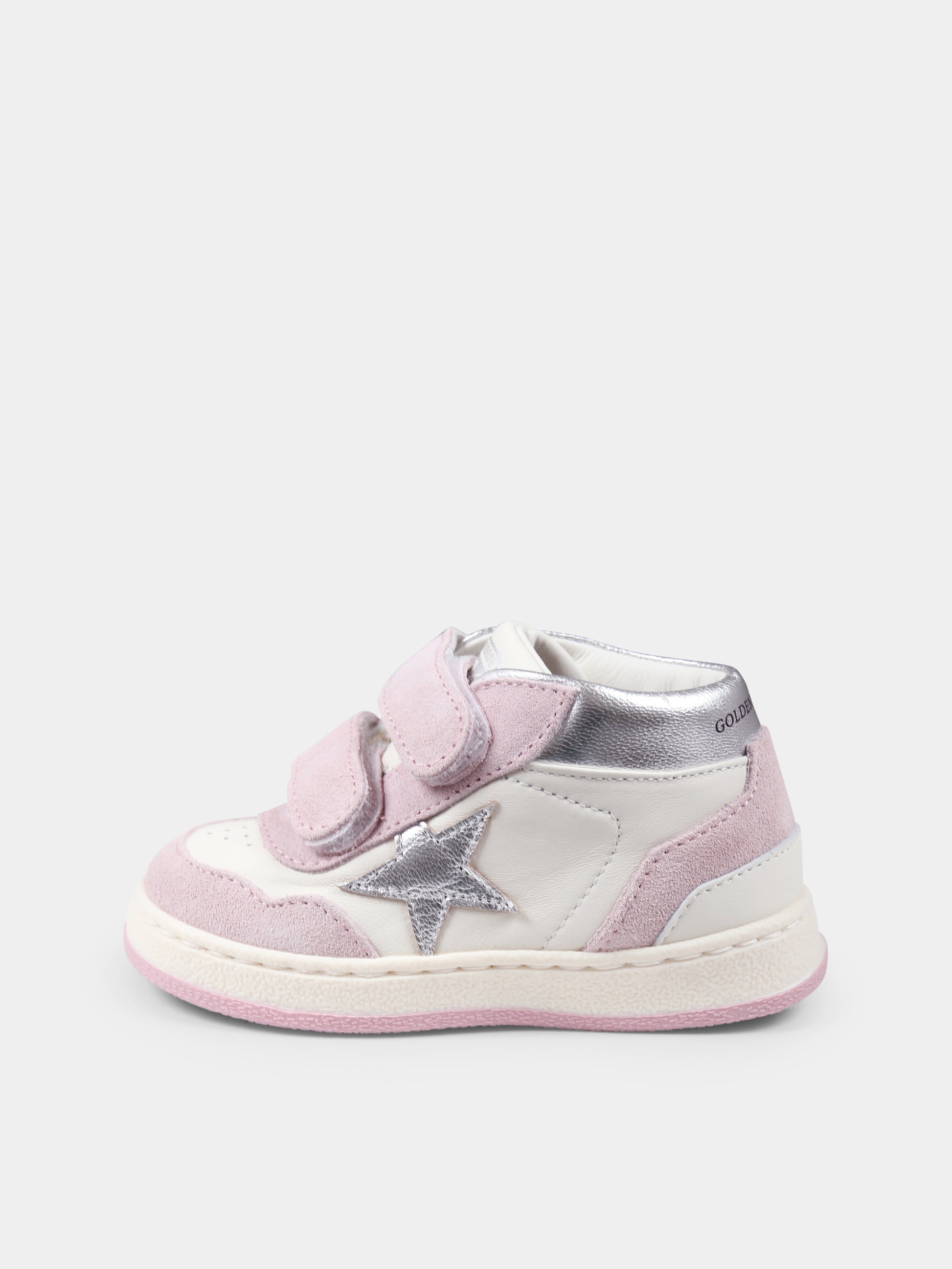 Sneakers June avorio per neonata e bambina,Golden Goose,GJF00773 F006748 10308