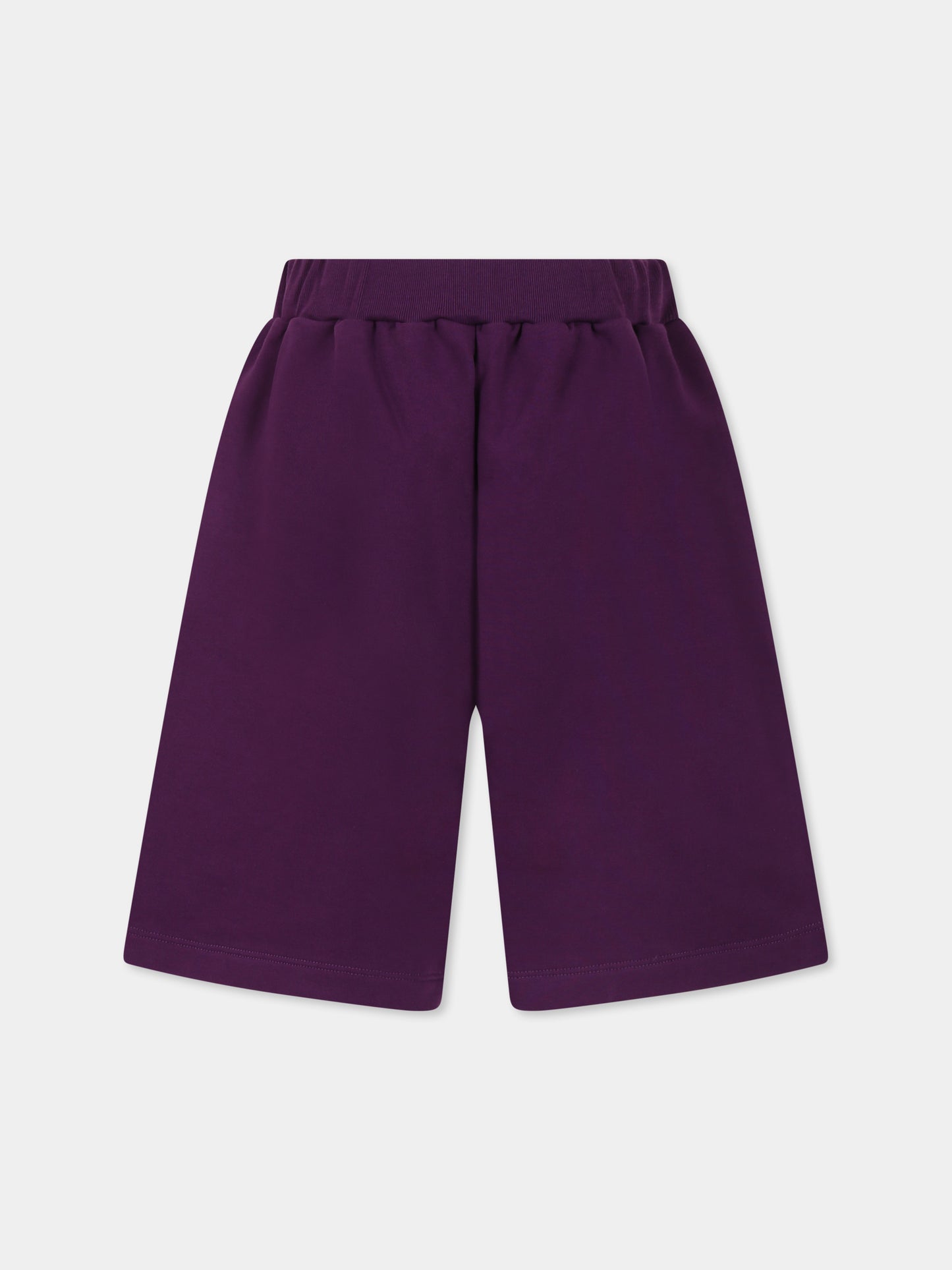 Shorts viola per bambino con logo,Marni Kids,M01450 M00V0 MP196U 0M609