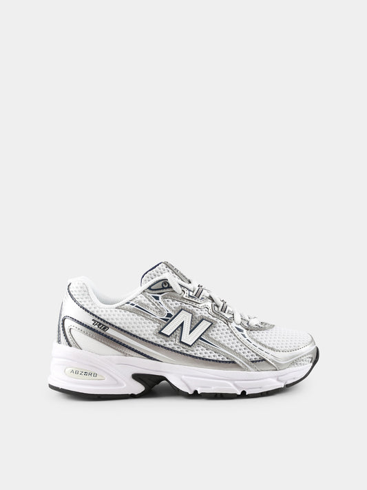 Sneakers 740 argento per bambini con logo,New Balance,GR740WN