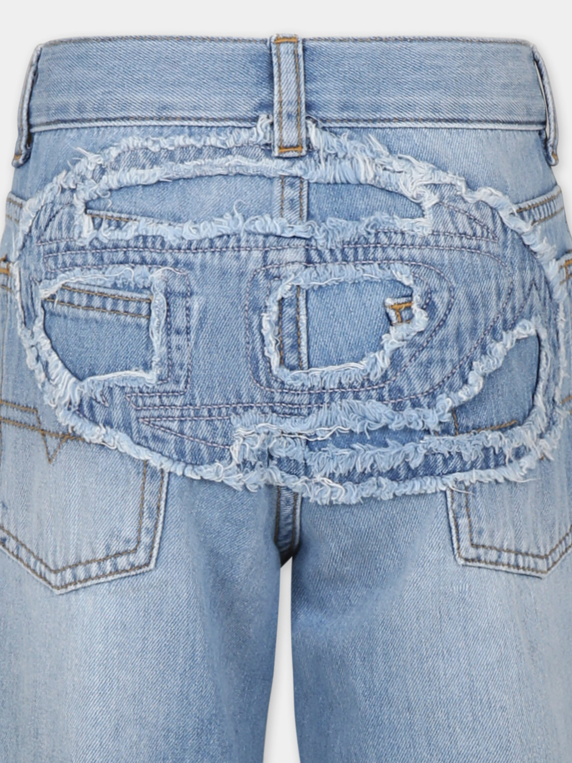 Jeans blu per bambino con logo,Diesel,J01923 KXBNK K01