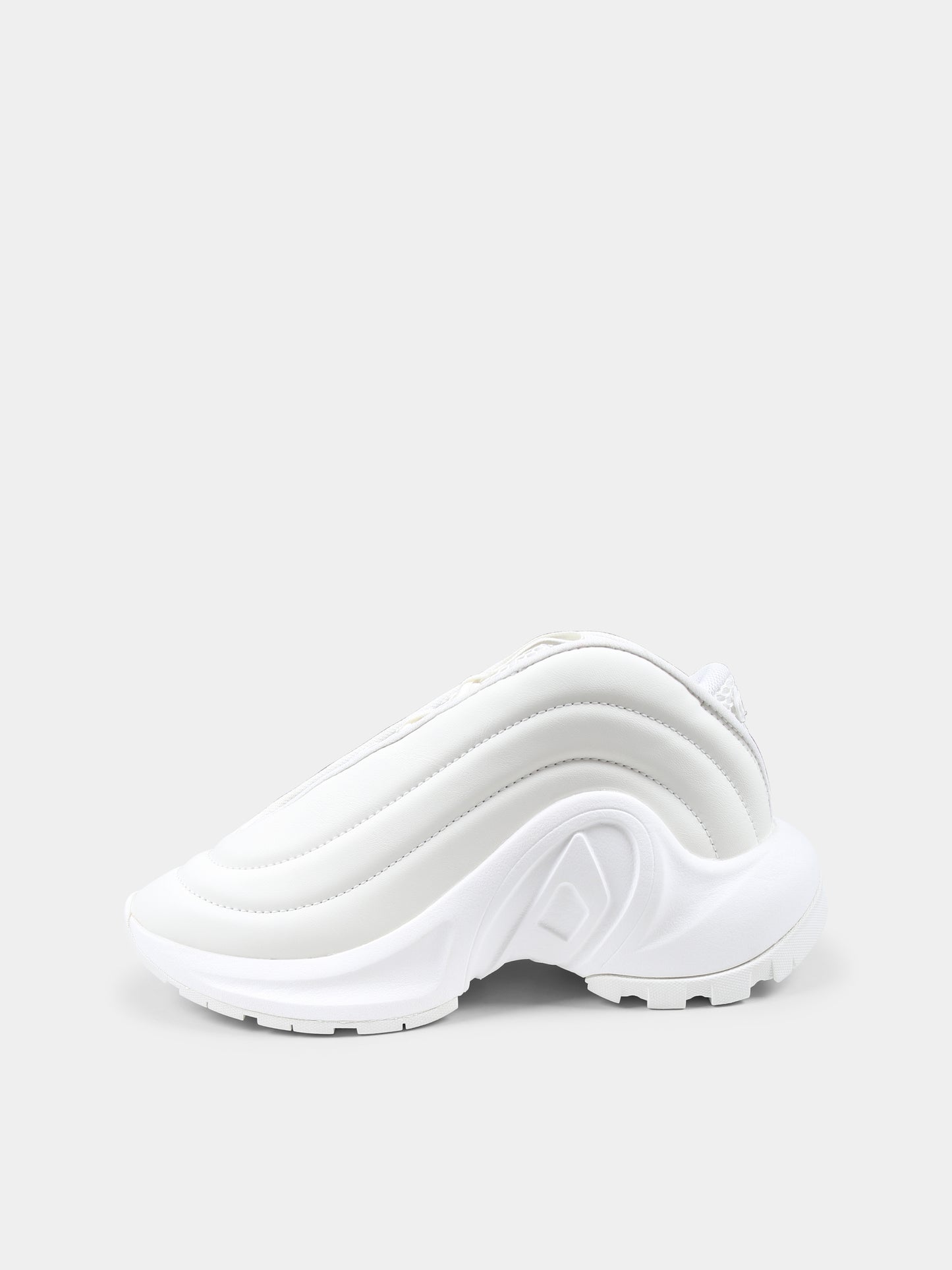 Sneakers bianche per bambini con logo,Diesel,BC0586 P6691 T1003