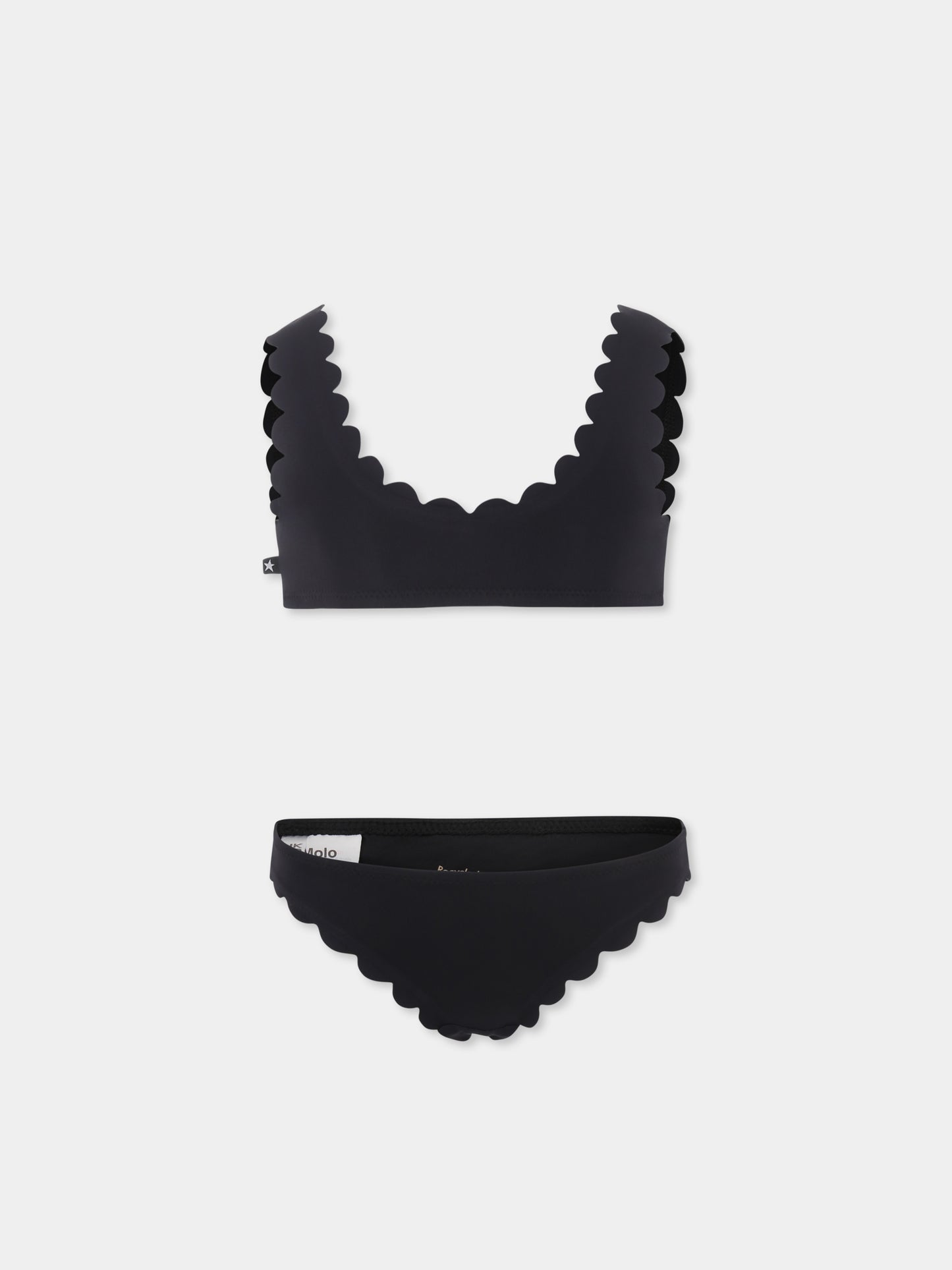 Bikini nero Nolina per bambina