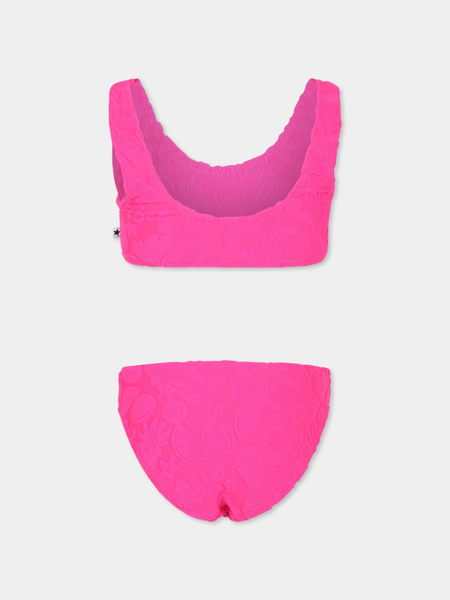 Bikini fucsia Nai per bambina con frutta,Molo,8S25P110 9252