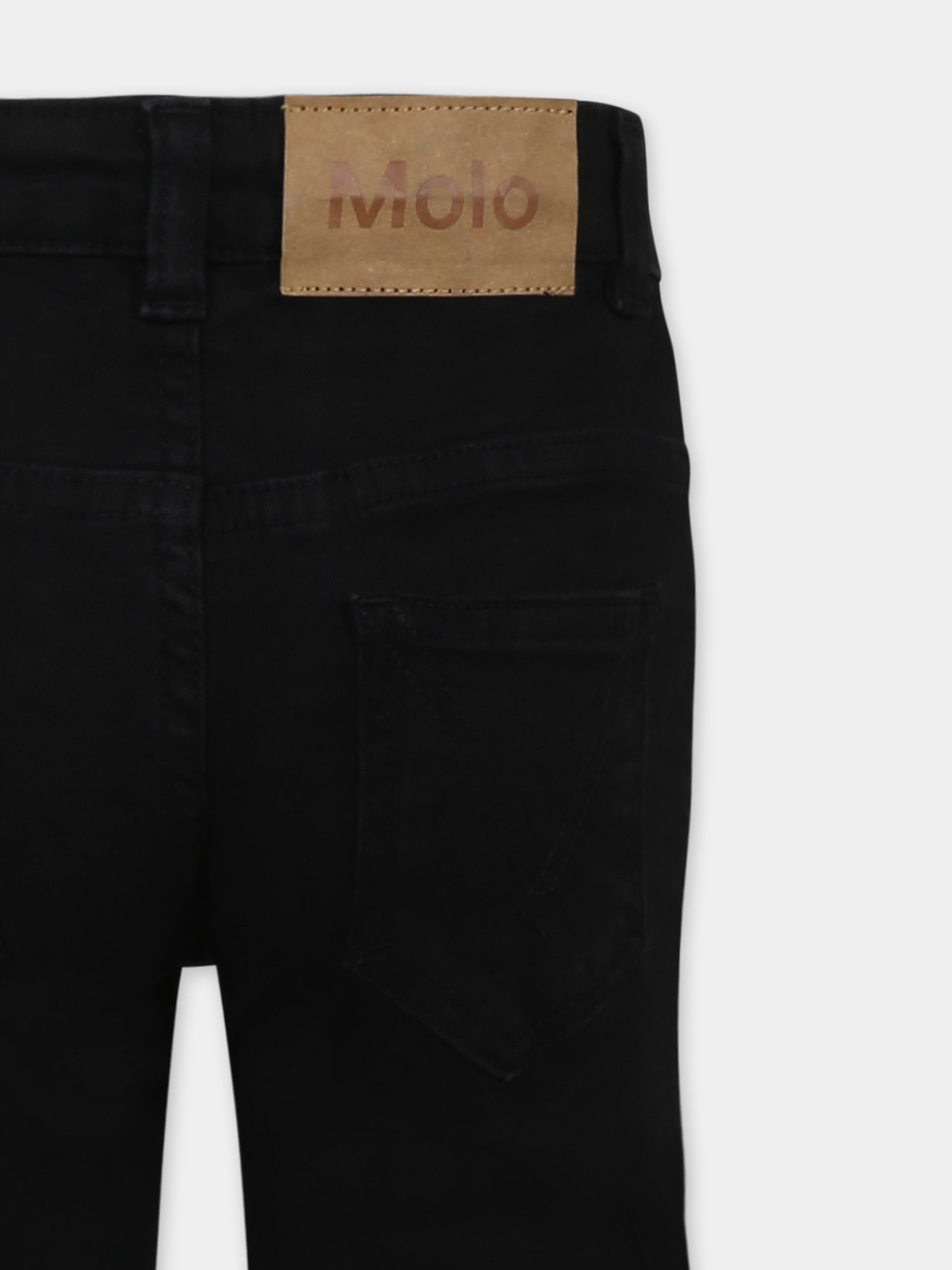 Jeans nero Asta per bambina,Molo,2NOSI103 0099