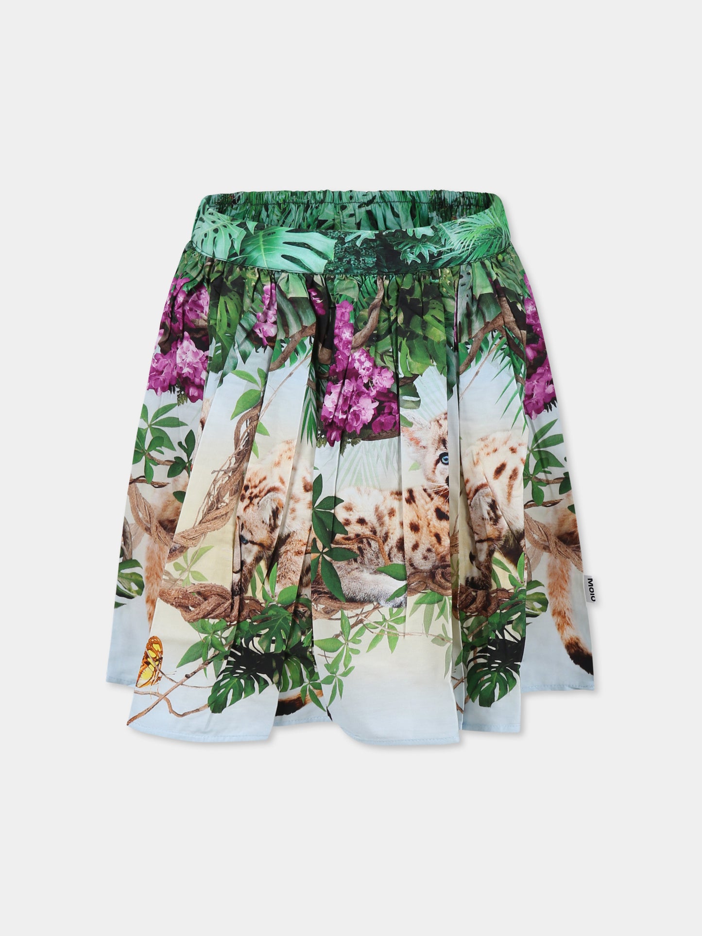 Gonna Bonnie multicolor per bambina con puma,Molo,2S25D120 4000