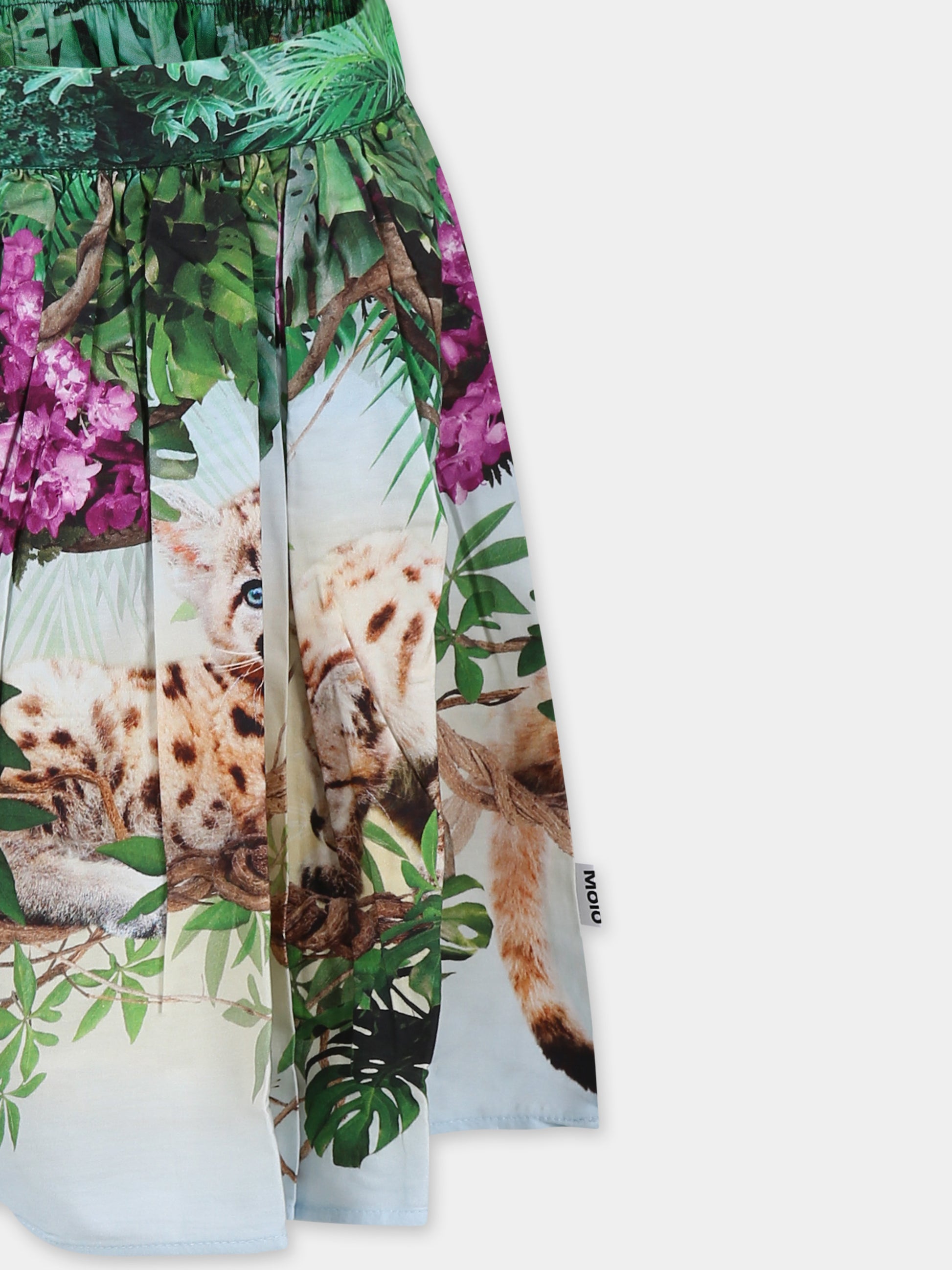 Gonna Bonnie multicolor per bambina con puma,Molo,2S25D120 4000