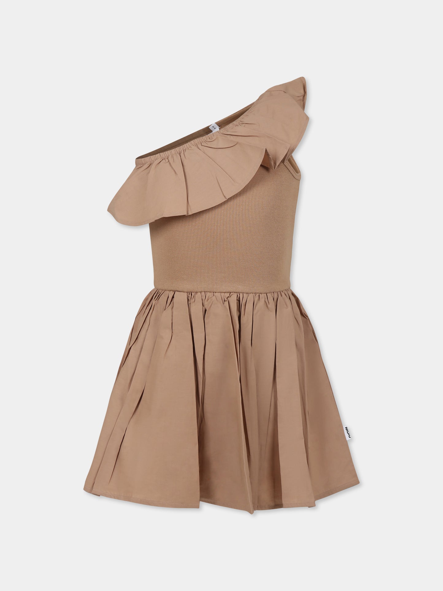 Vestito Chloey marrone per bambina