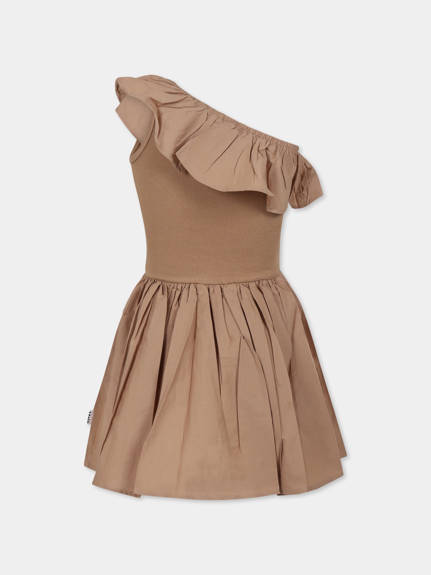 Vestito Chloey marrone per bambina