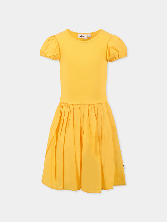 Vestito Cleopatra giallo per bambina