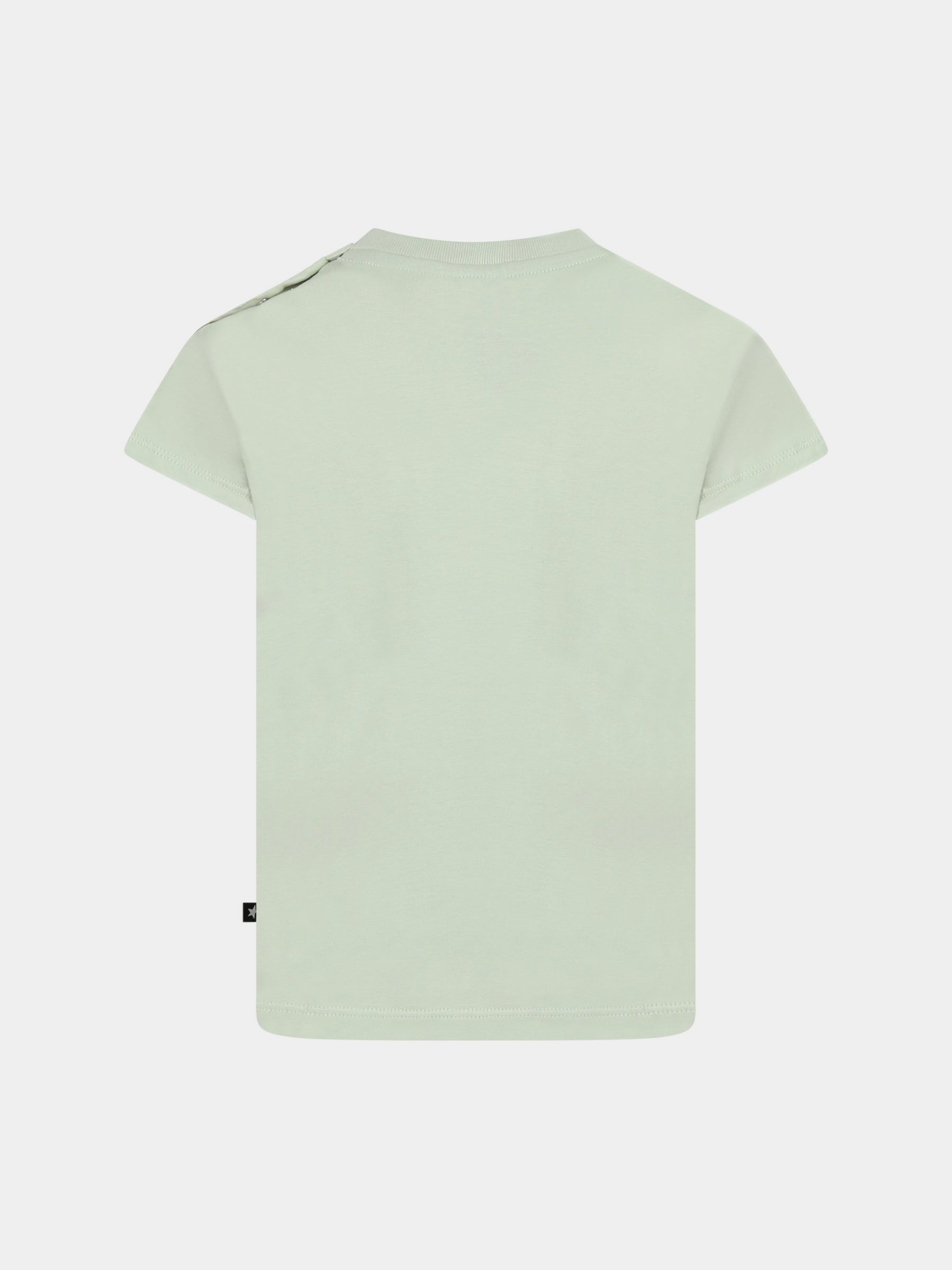 T-shirt Enzo verde per bambini con smile,Molo,6S25A207 5406