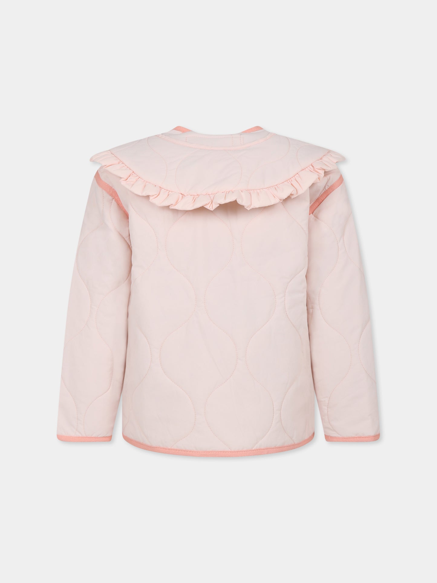 Piumino Hailey rosa per bambina