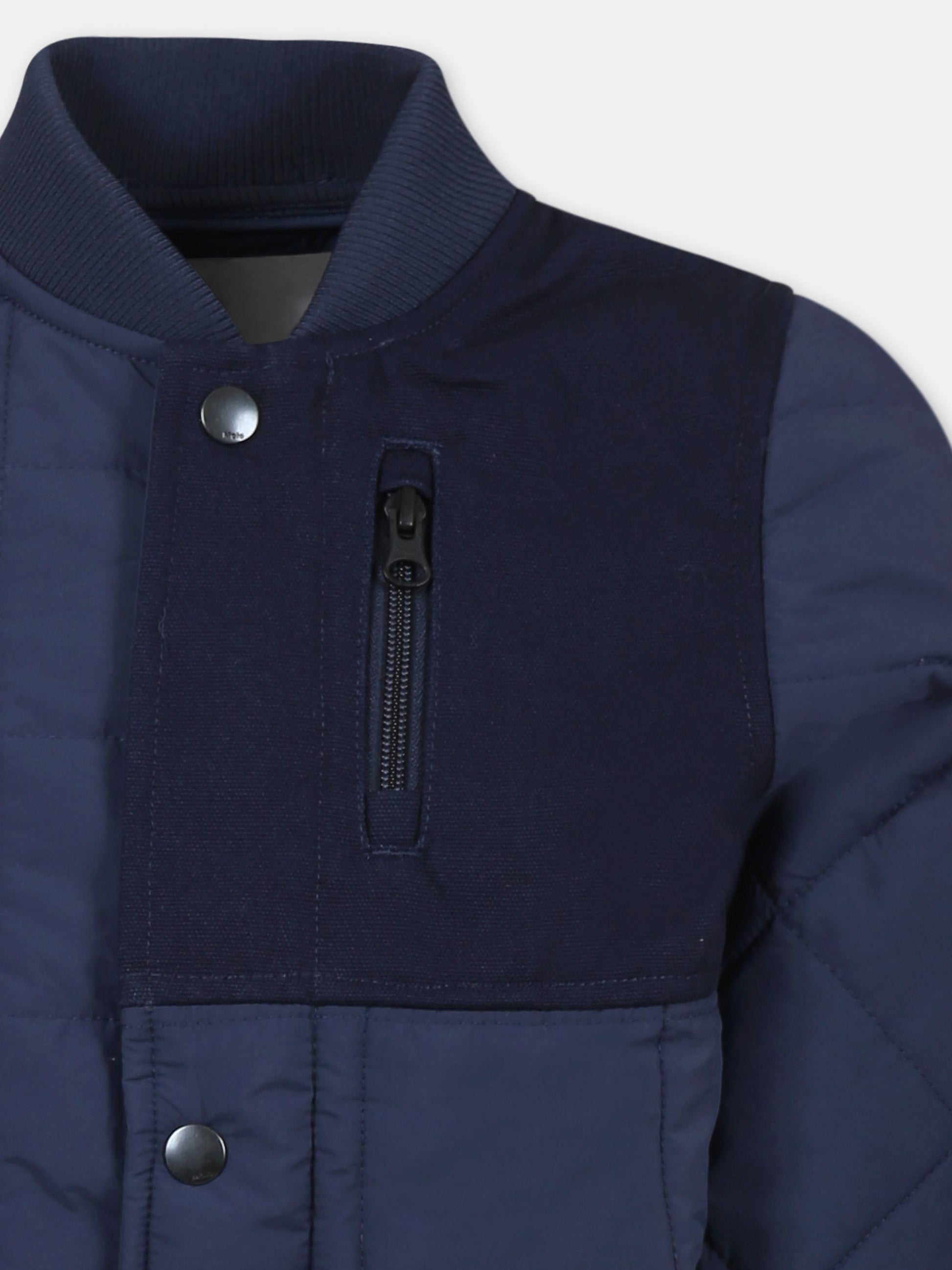 Piumino Harold blu per bambino,Molo,5S25M603 5490